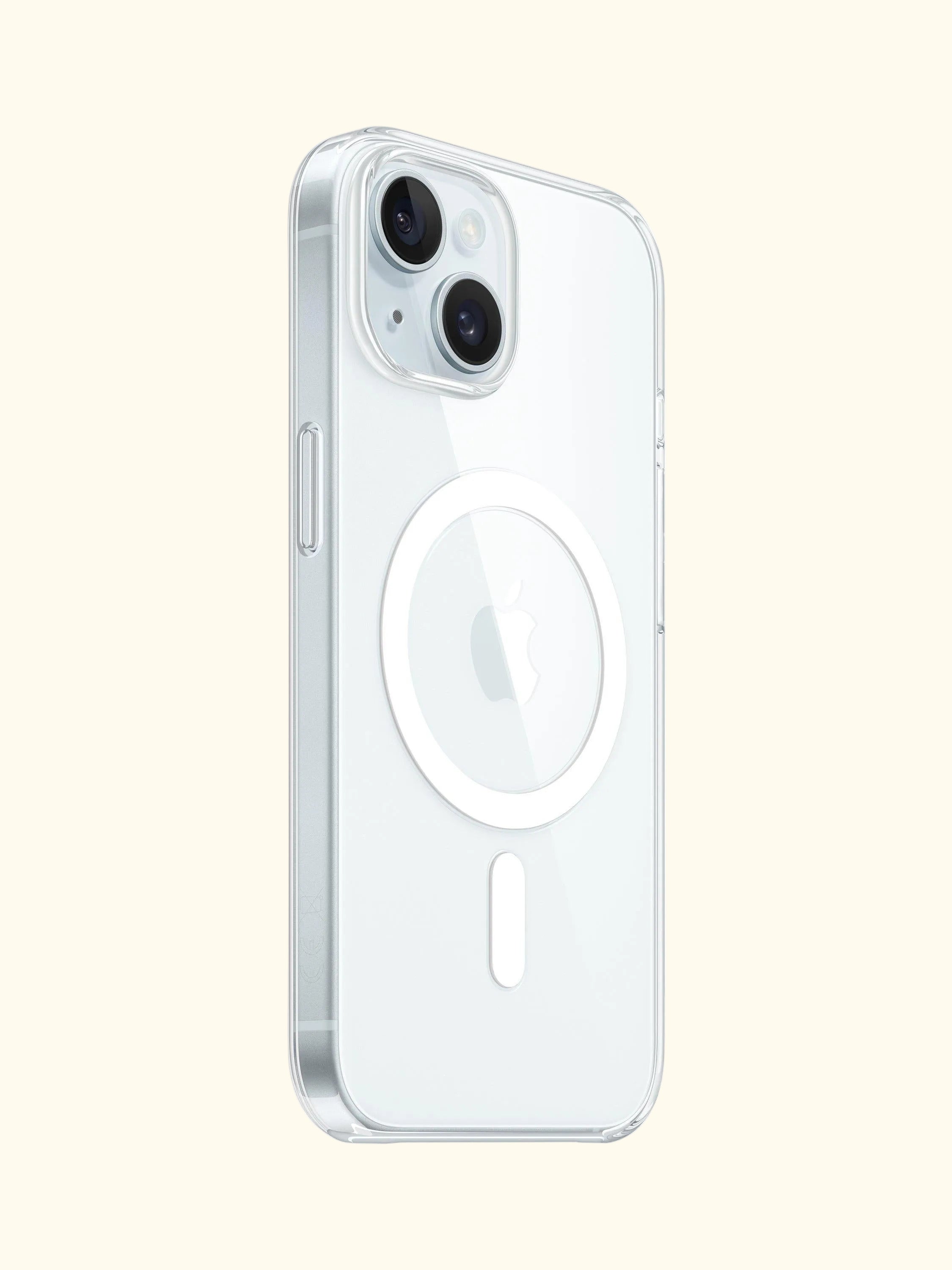 Clear Case with MagSafe for iPhone 15, Clear