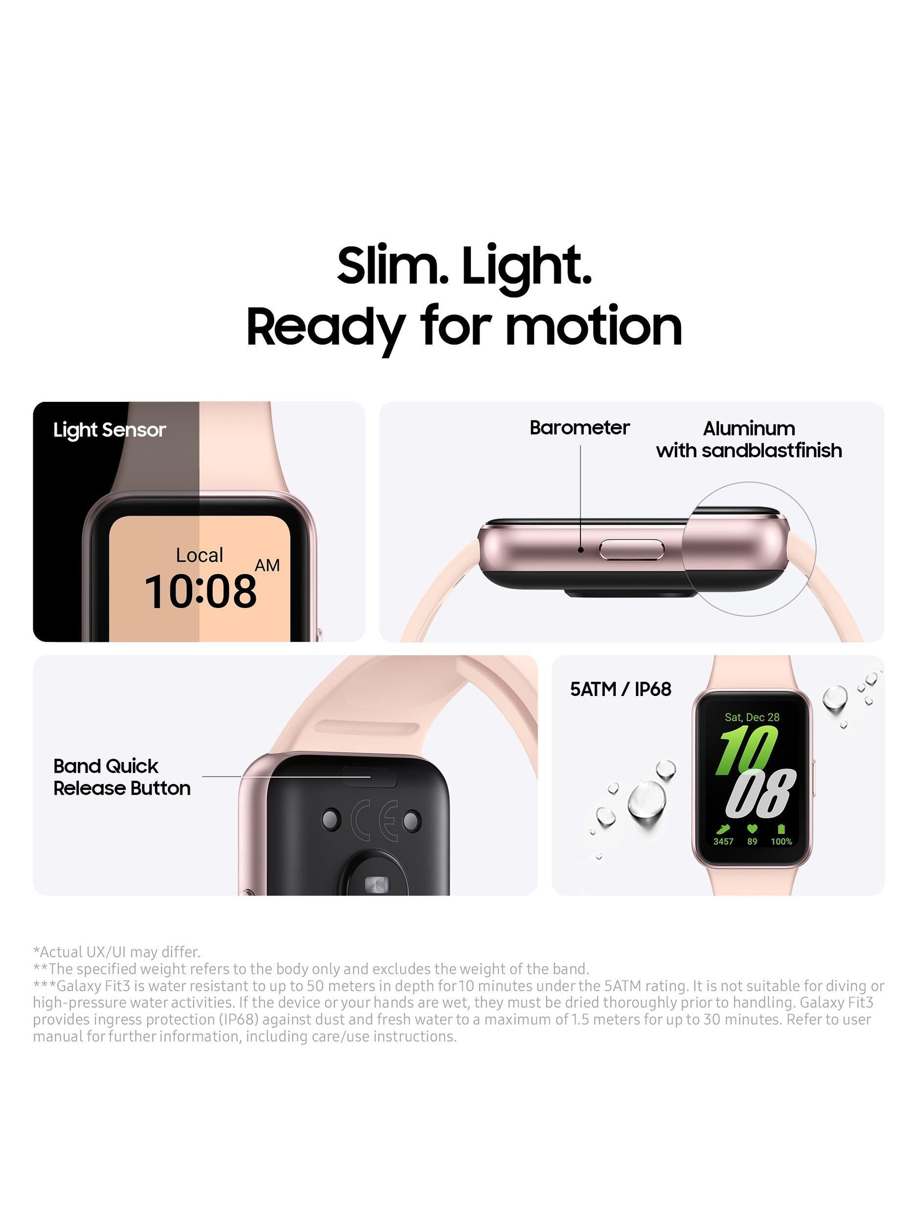 Galaxy Fit3 Health & Fitness Tracker