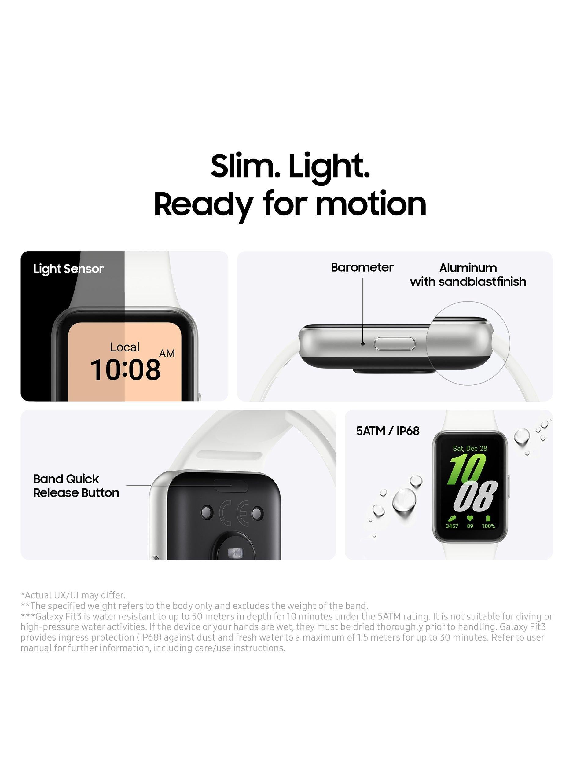 Galaxy Fit3 Health & Fitness Tracker