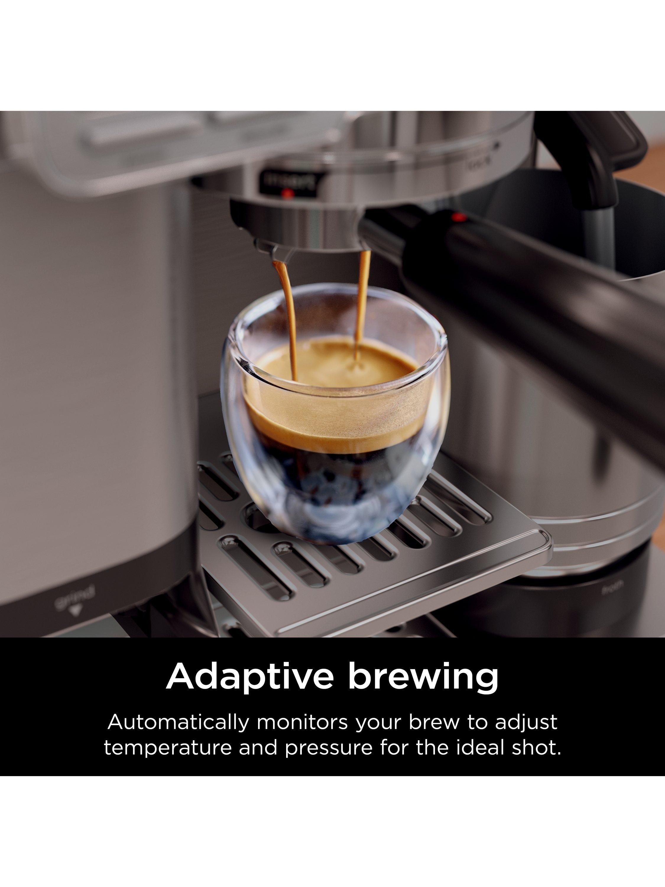 Luxe Cafe Pro Series Coffee Machine, Stainless Steel