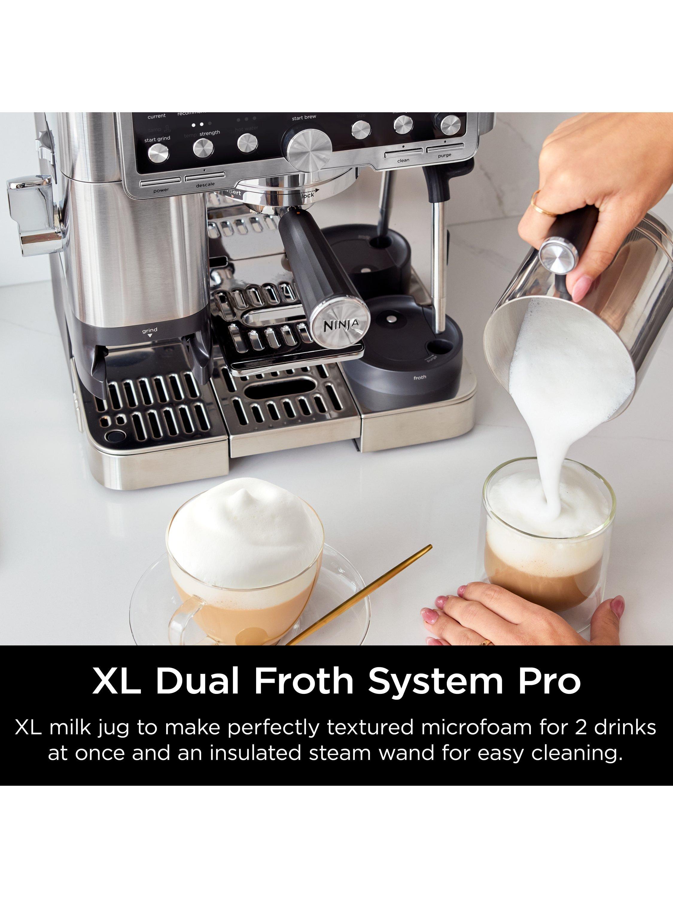 Luxe Cafe Pro Series Coffee Machine, Stainless Steel