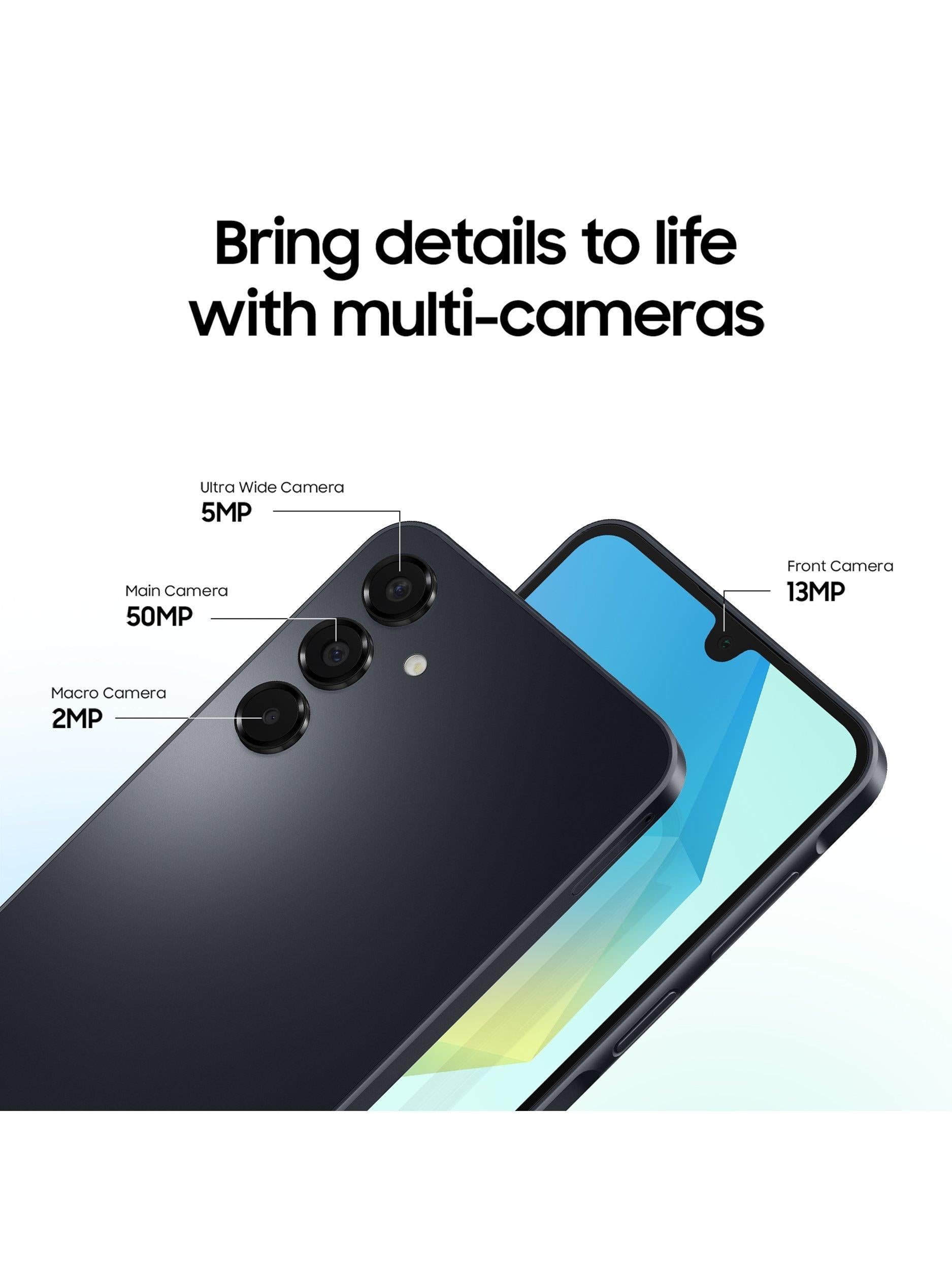 Galaxy A16 Smartphone, Android, 6.7”, 4GB RAM, 4G, SIM Free, 128GB