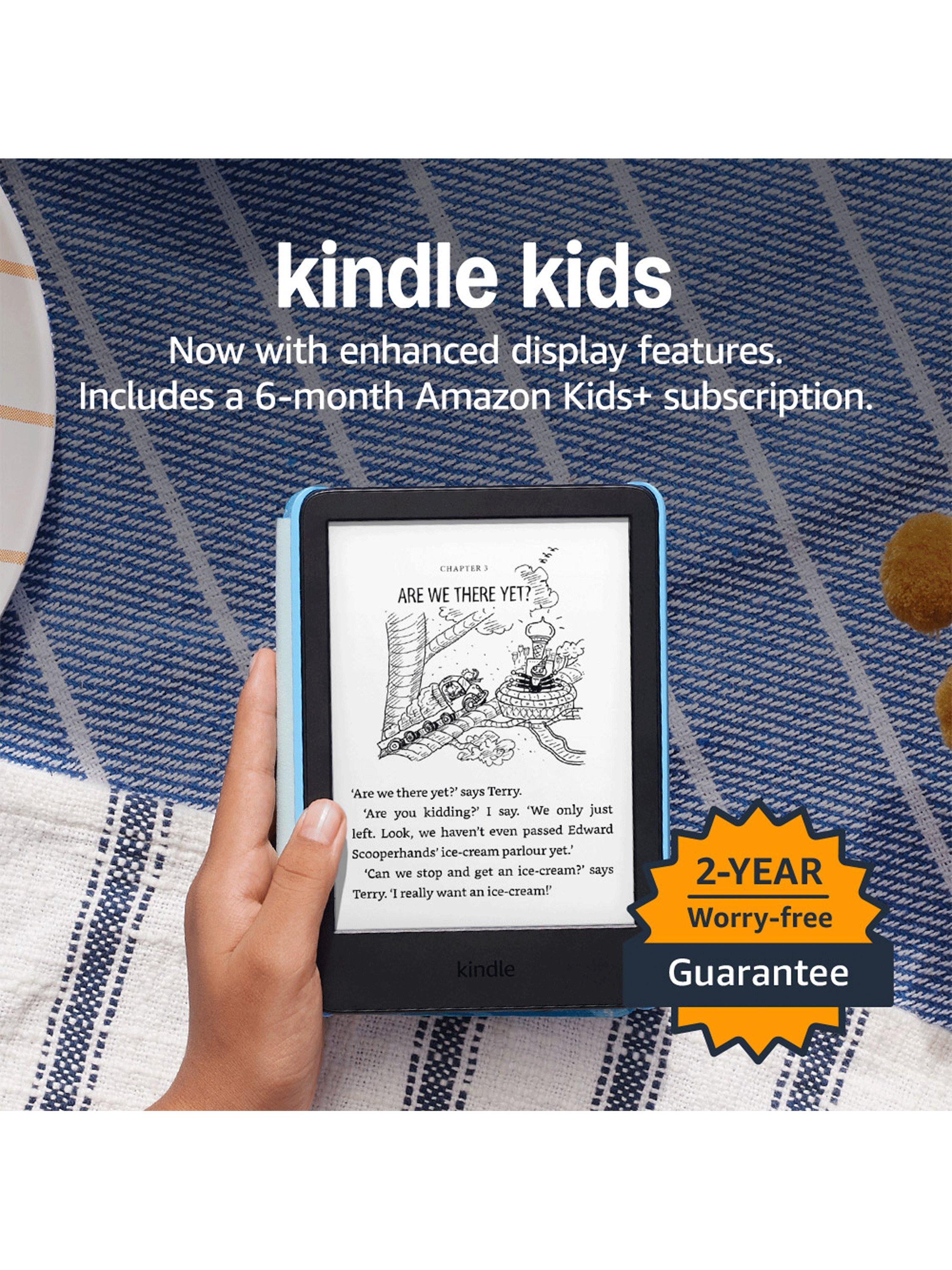 Kindle Kids Edition (2024) eReader, 6” High Resolution Illuminated Touch Screen, 16GB