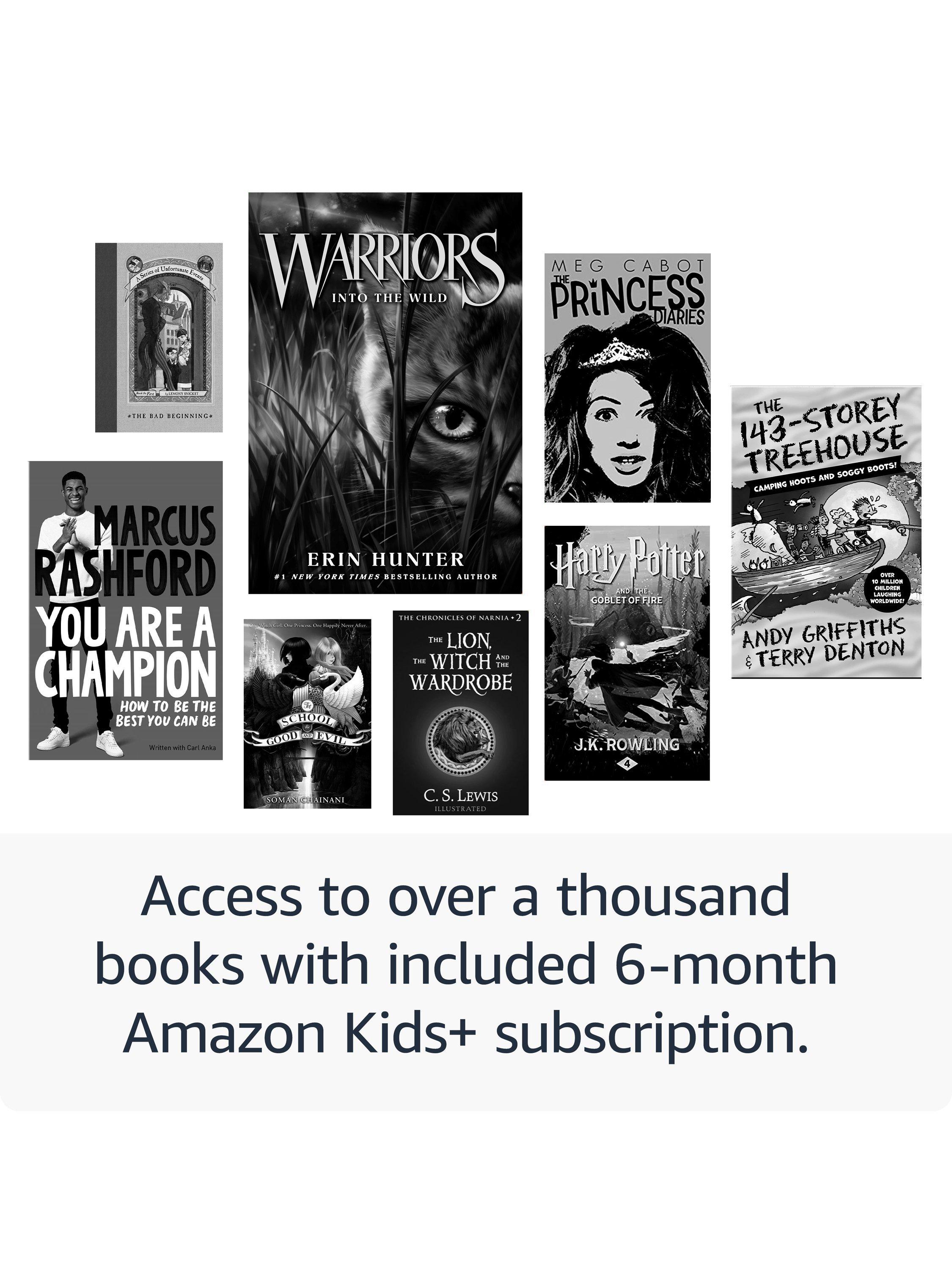 Kindle Kids Edition (2024) eReader, 6” High Resolution Illuminated Touch Screen, 16GB