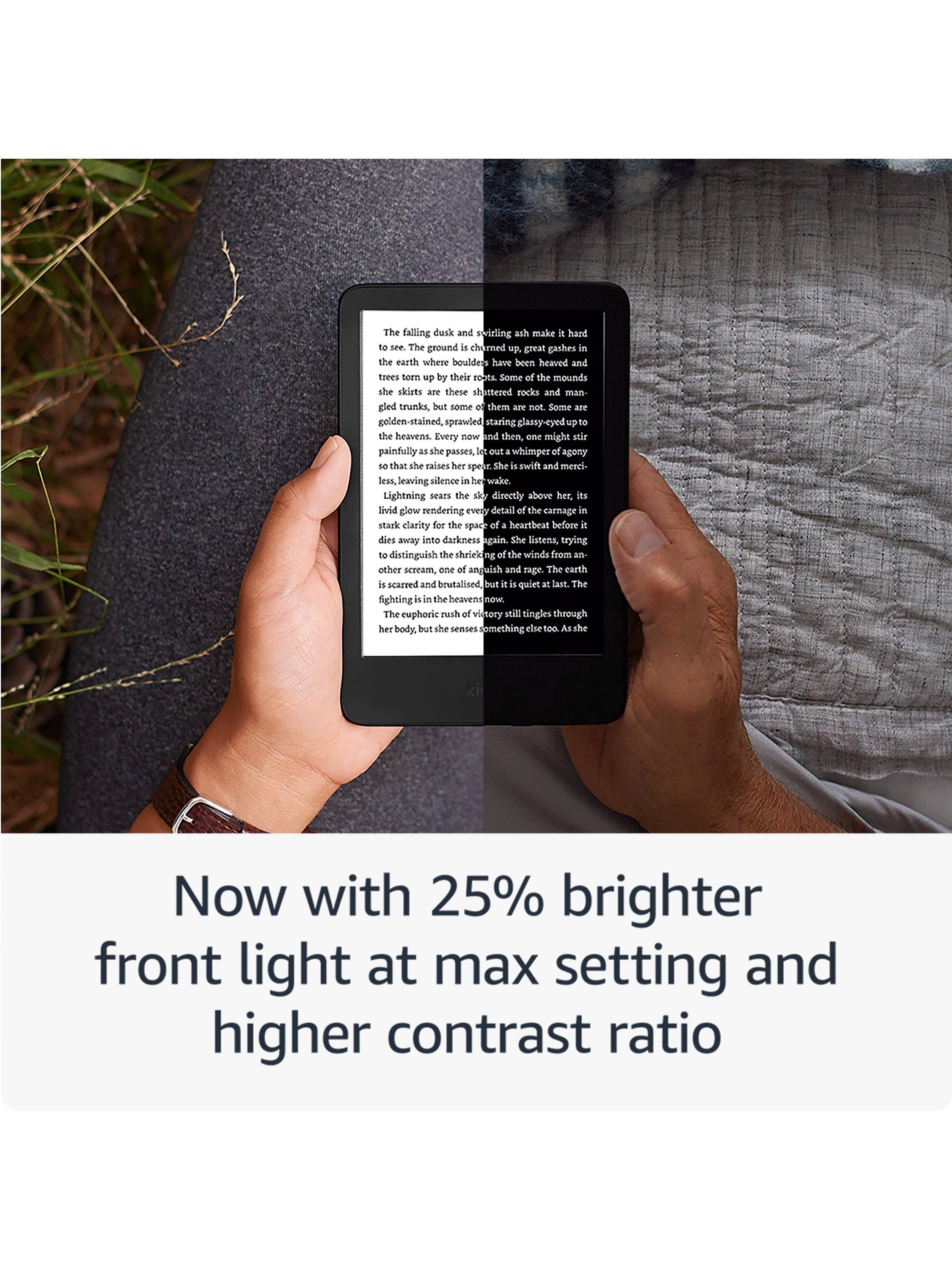 Kindle (2024) eReader, 6” High Resolution Illuminated Touch Screen, 16GB