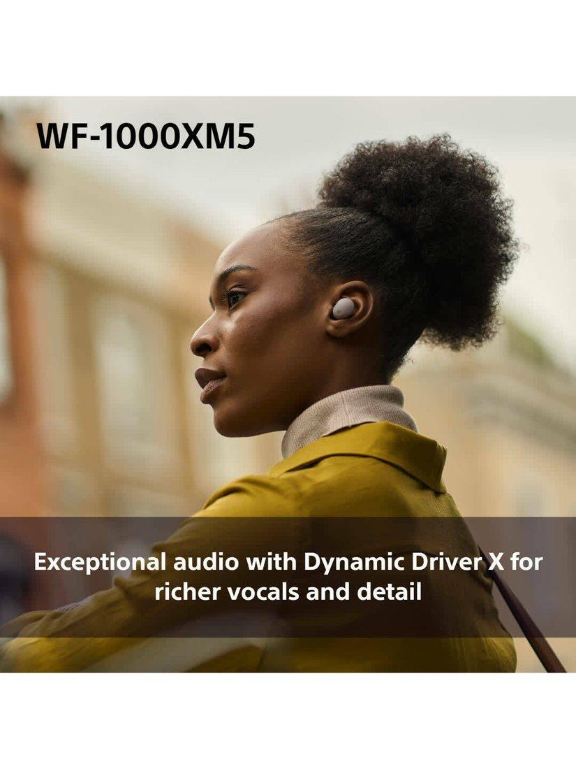WF-1000XM5 Noise Cancelling True Wireless Bluetooth Sweat & Weather-Resistant In-Ear Headphones with Mic/Remote
