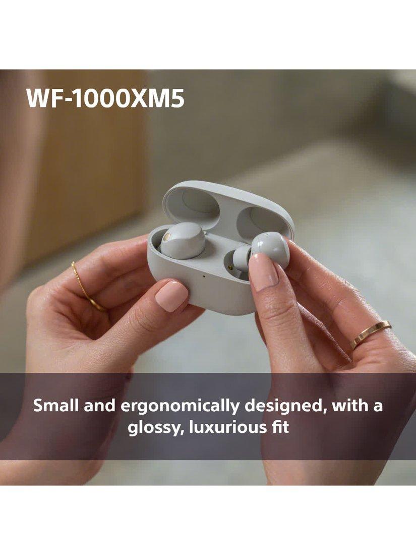 WF-1000XM5 Noise Cancelling True Wireless Bluetooth Sweat & Weather-Resistant In-Ear Headphones with Mic/Remote