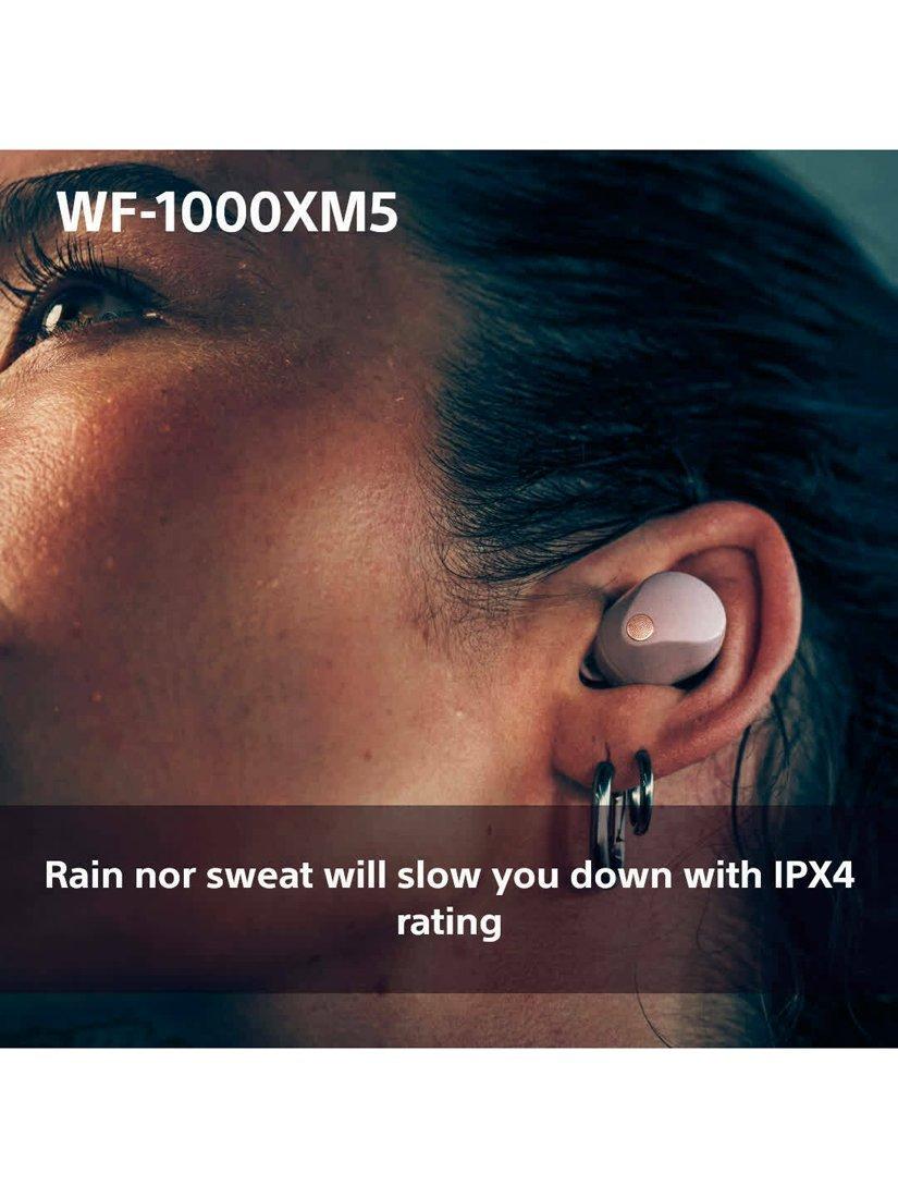 WF-1000XM5 Noise Cancelling True Wireless Bluetooth Sweat & Weather-Resistant In-Ear Headphones with Mic/Remote