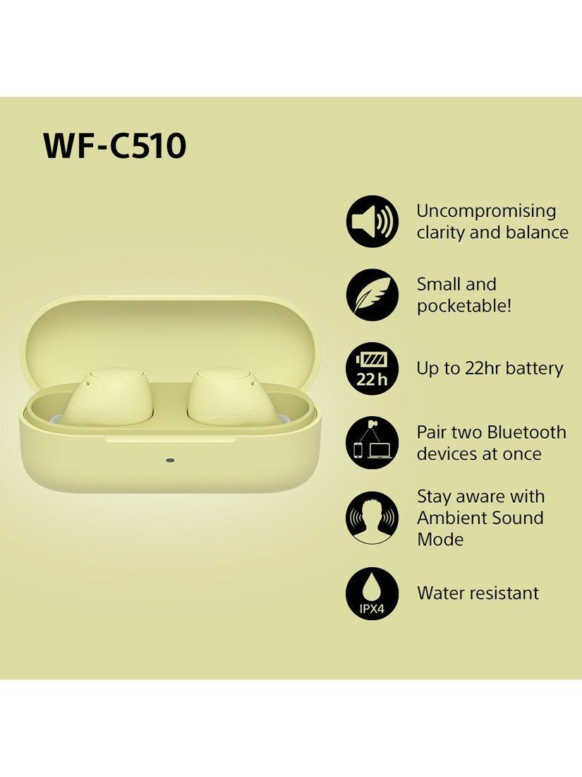 WF-C510 True Wireless Bluetooth In-Ear Headphones with Mic/Remote