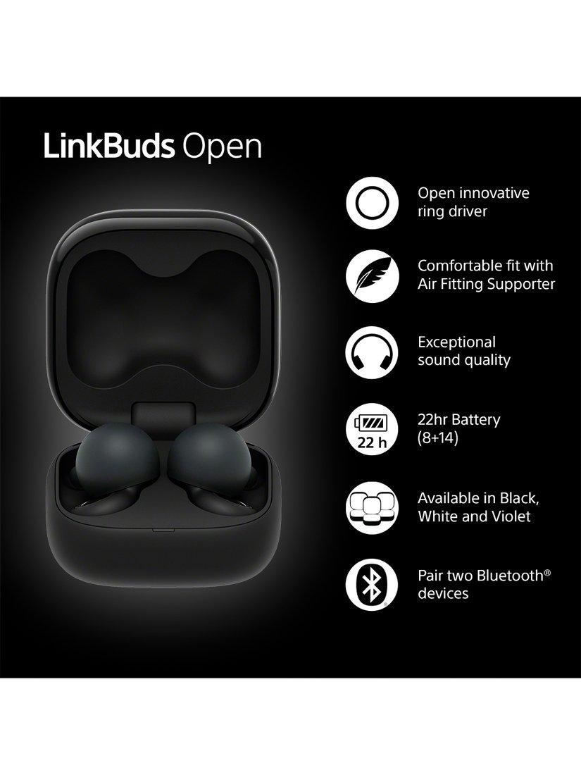 WF-L910 LinkBuds Open True Wireless Bluetooth In-Ear Headphones with Open Ring Design & Mic/Remote