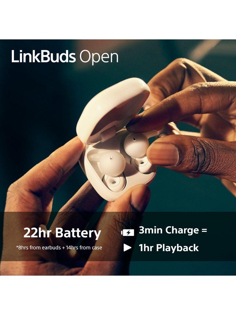 WF-L910 LinkBuds Open True Wireless Bluetooth In-Ear Headphones with Open Ring Design & Mic/Remote