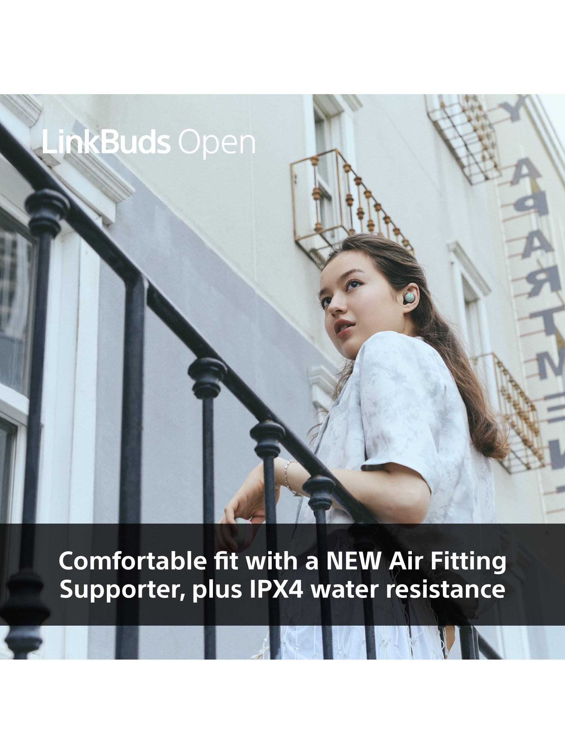 WF-L910 LinkBuds Open True Wireless Bluetooth In-Ear Headphones with Open Ring Design & Mic/Remote