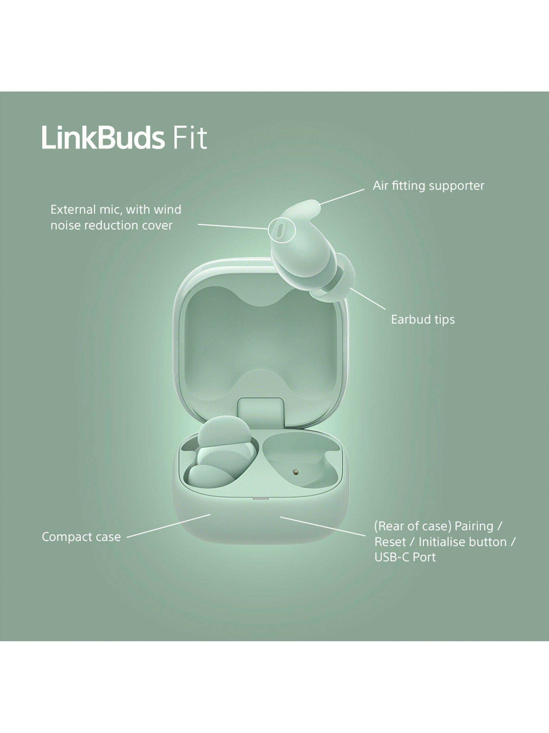 WF-LS910 LinkBuds Fit Noise Cancelling True Wireless Bluetooth In-Ear Headphones with Mic/Remote