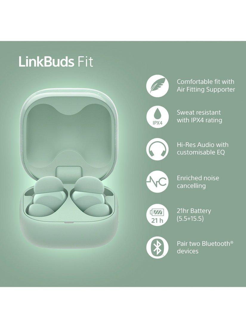 WF-LS910 LinkBuds Fit Noise Cancelling True Wireless Bluetooth In-Ear Headphones with Mic/Remote