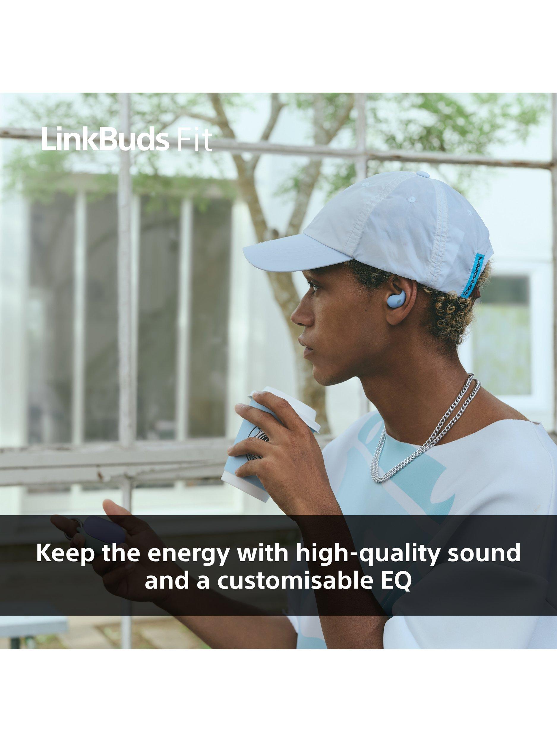 WF-LS910 LinkBuds Fit Noise Cancelling True Wireless Bluetooth In-Ear Headphones with Mic/Remote