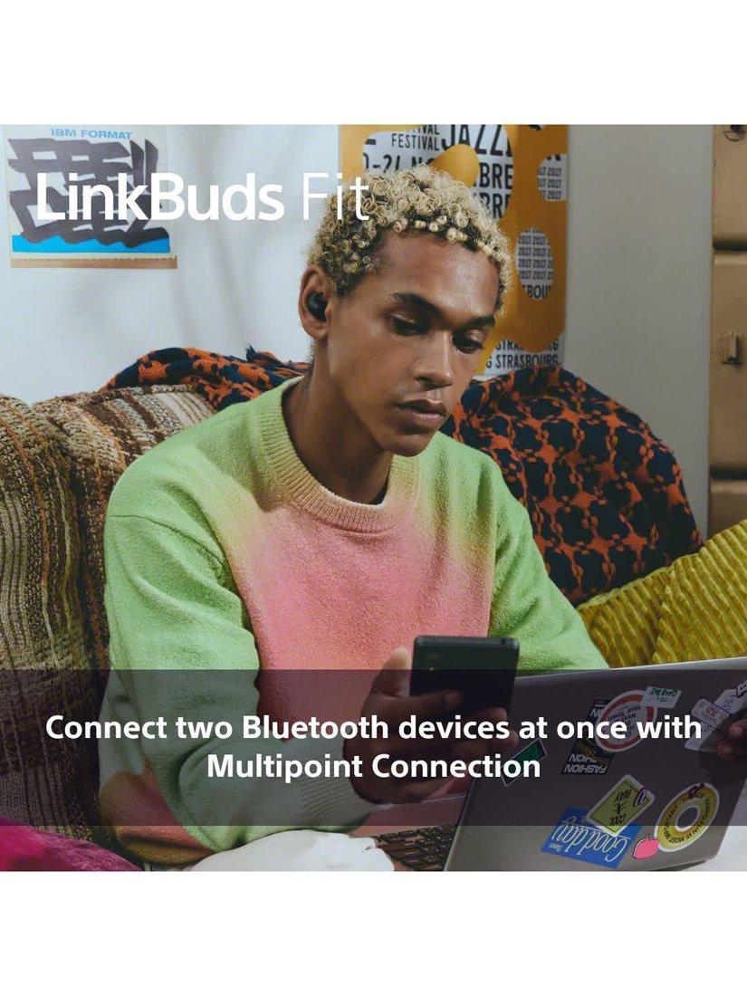 WF-LS910 LinkBuds Fit Noise Cancelling True Wireless Bluetooth In-Ear Headphones with Mic/Remote