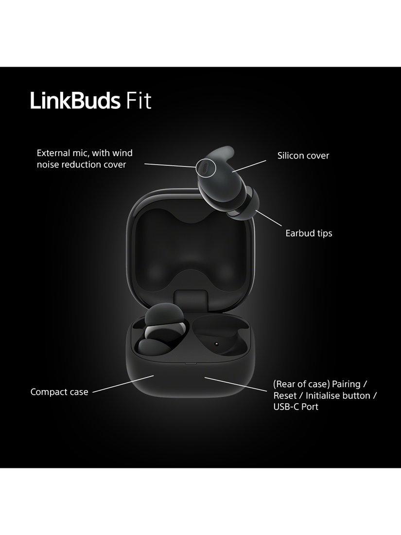 WF-LS910 LinkBuds Fit Noise Cancelling True Wireless Bluetooth In-Ear Headphones with Mic/Remote