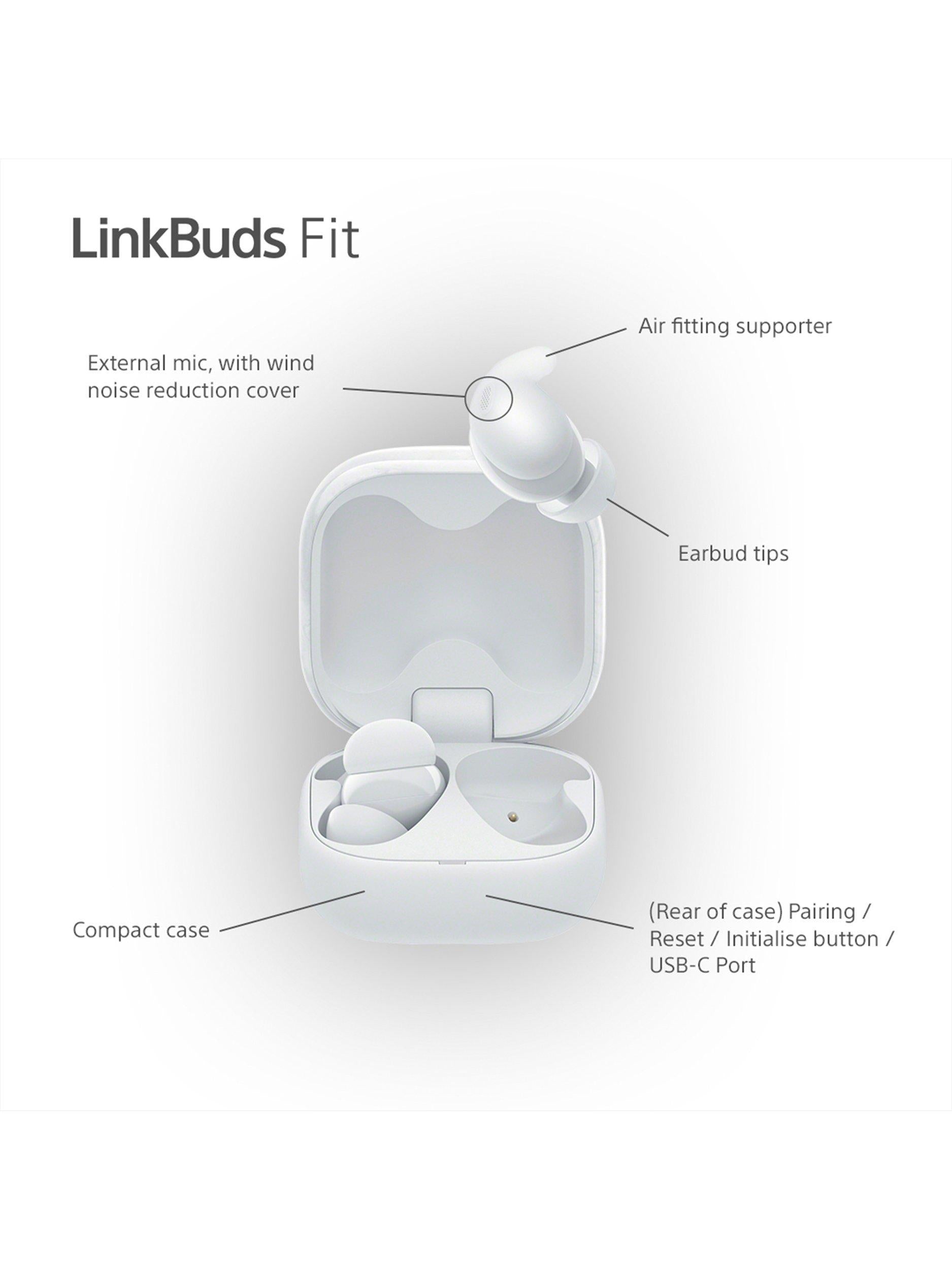 WF-LS910 LinkBuds Fit Noise Cancelling True Wireless Bluetooth In-Ear Headphones with Mic/Remote