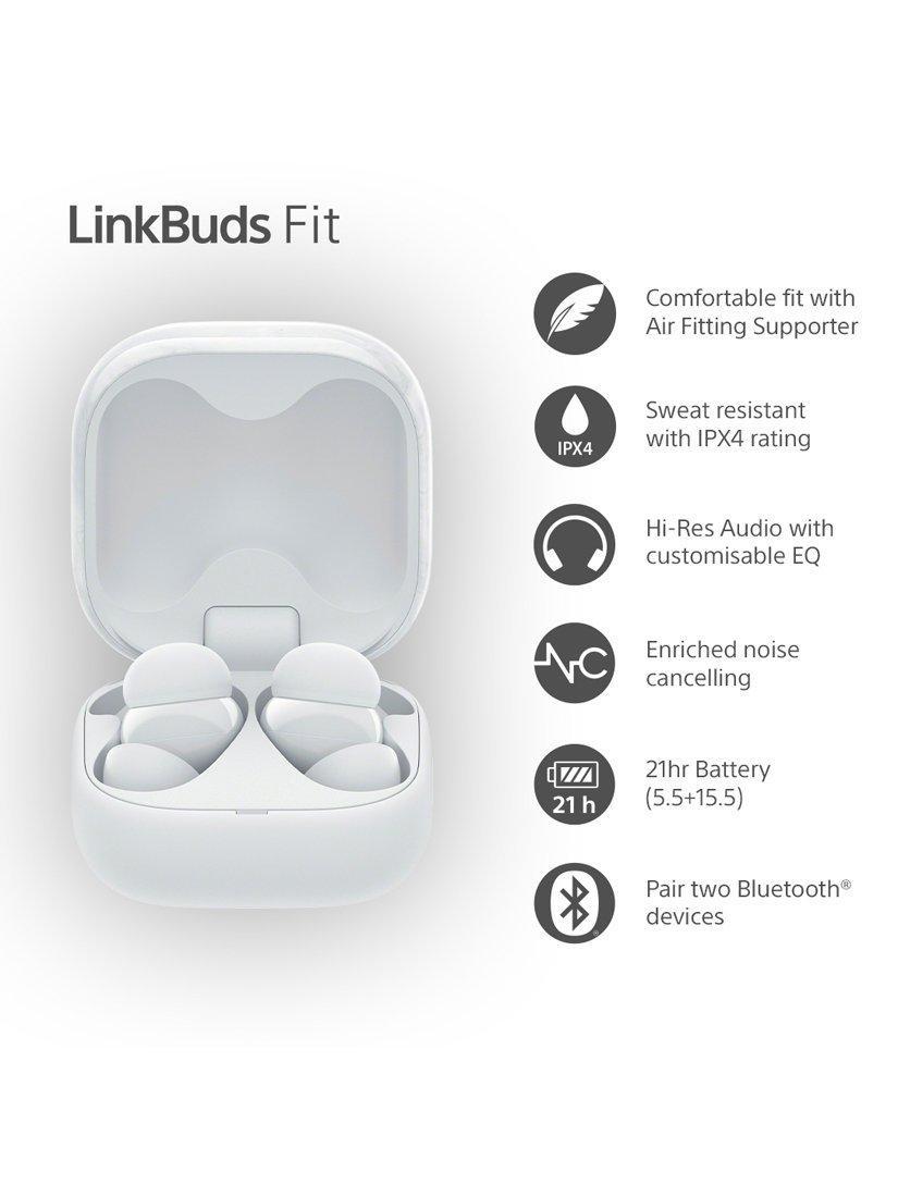 WF-LS910 LinkBuds Fit Noise Cancelling True Wireless Bluetooth In-Ear Headphones with Mic/Remote