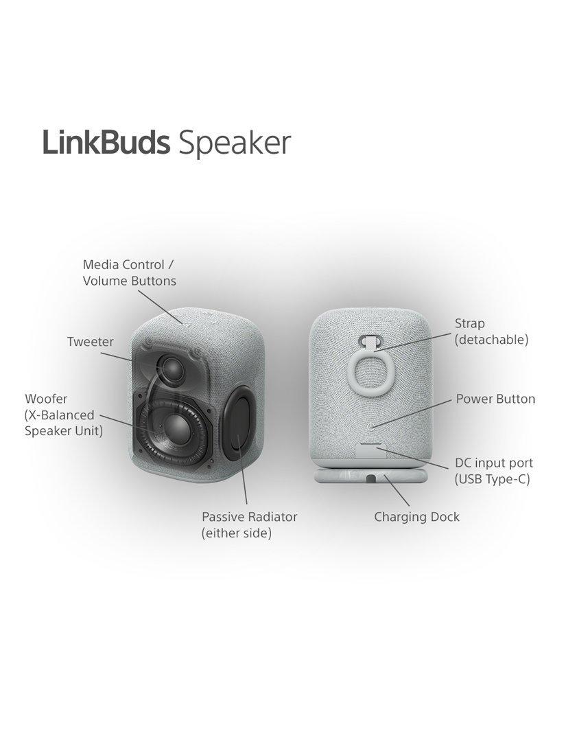 SRS-LS1 LinkBuds Speaker Bluetooth Portable Speaker
