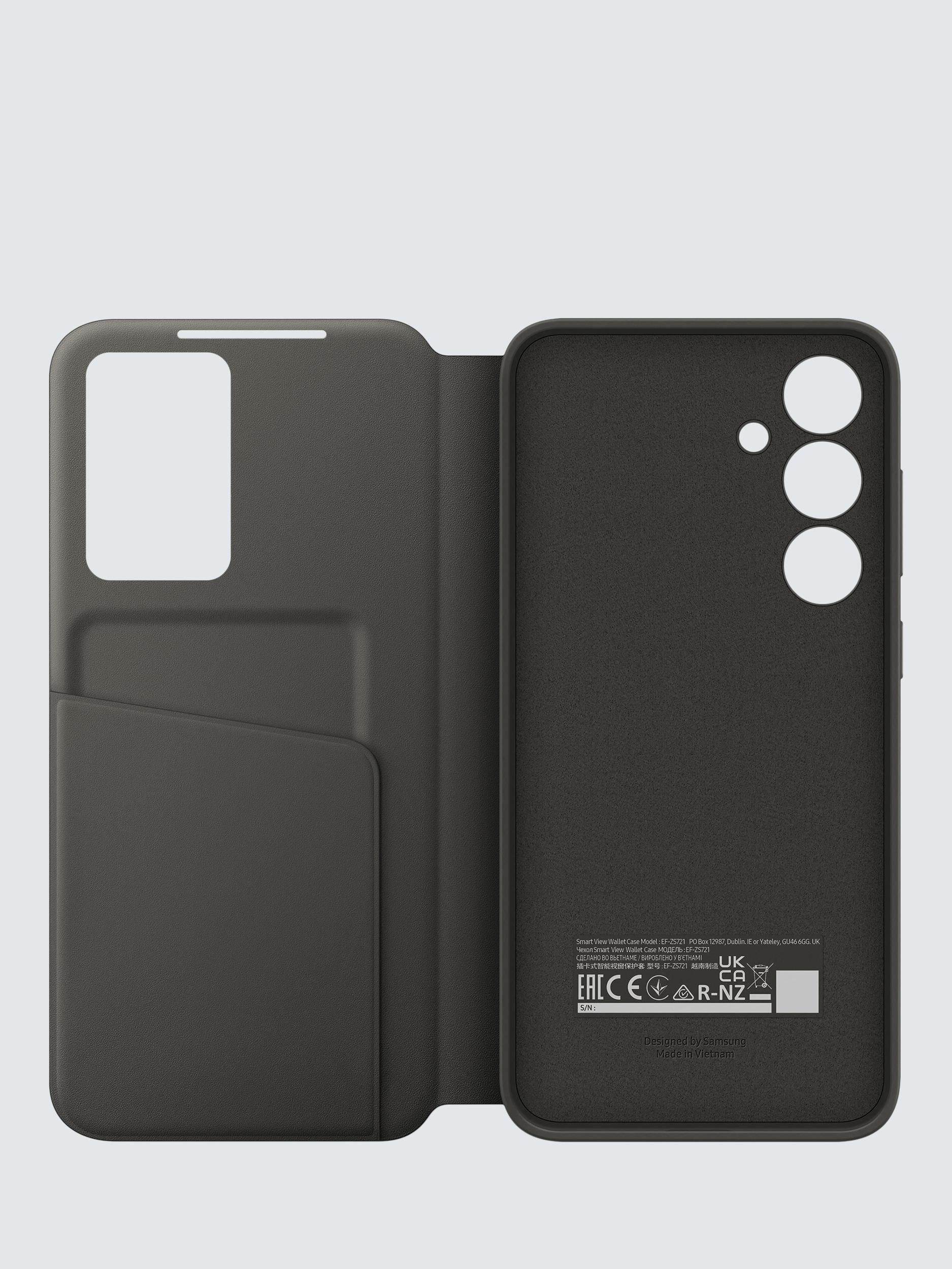 Galaxy S24 FE Smart View Wallet Case, Black