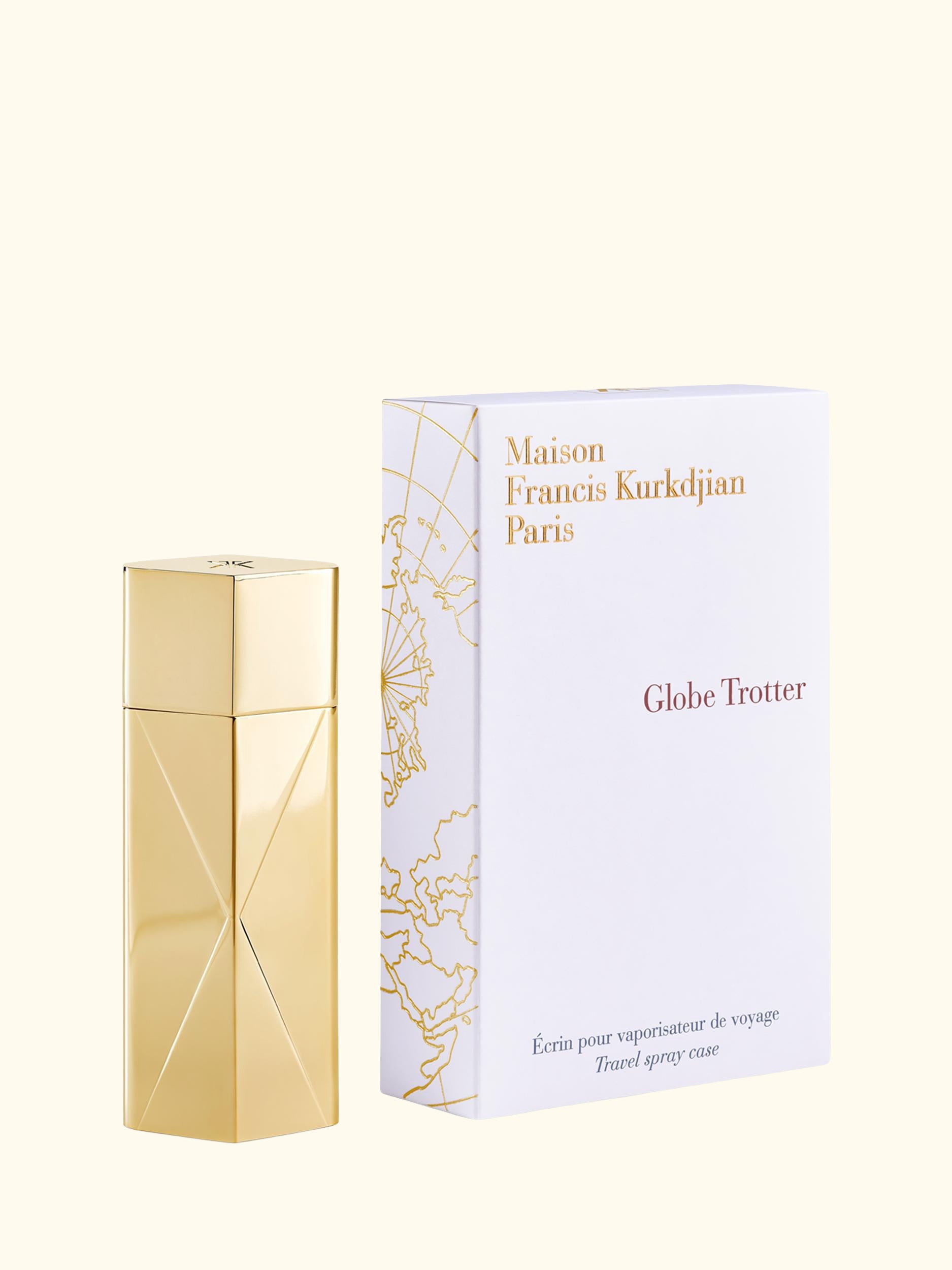 Globe Trotter Travel Spray Case, Gold Edition