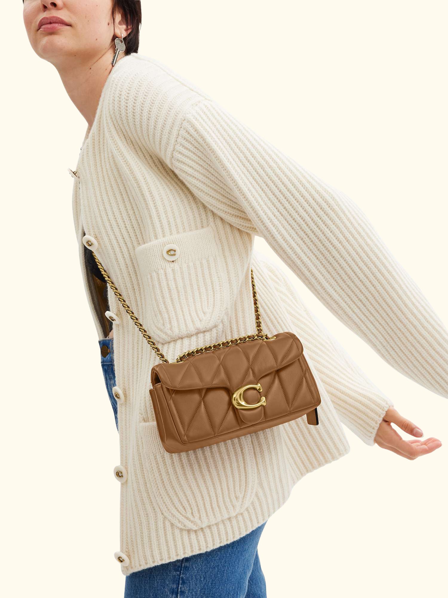 Tabby 20 Quilted Leather Shoulder Bag