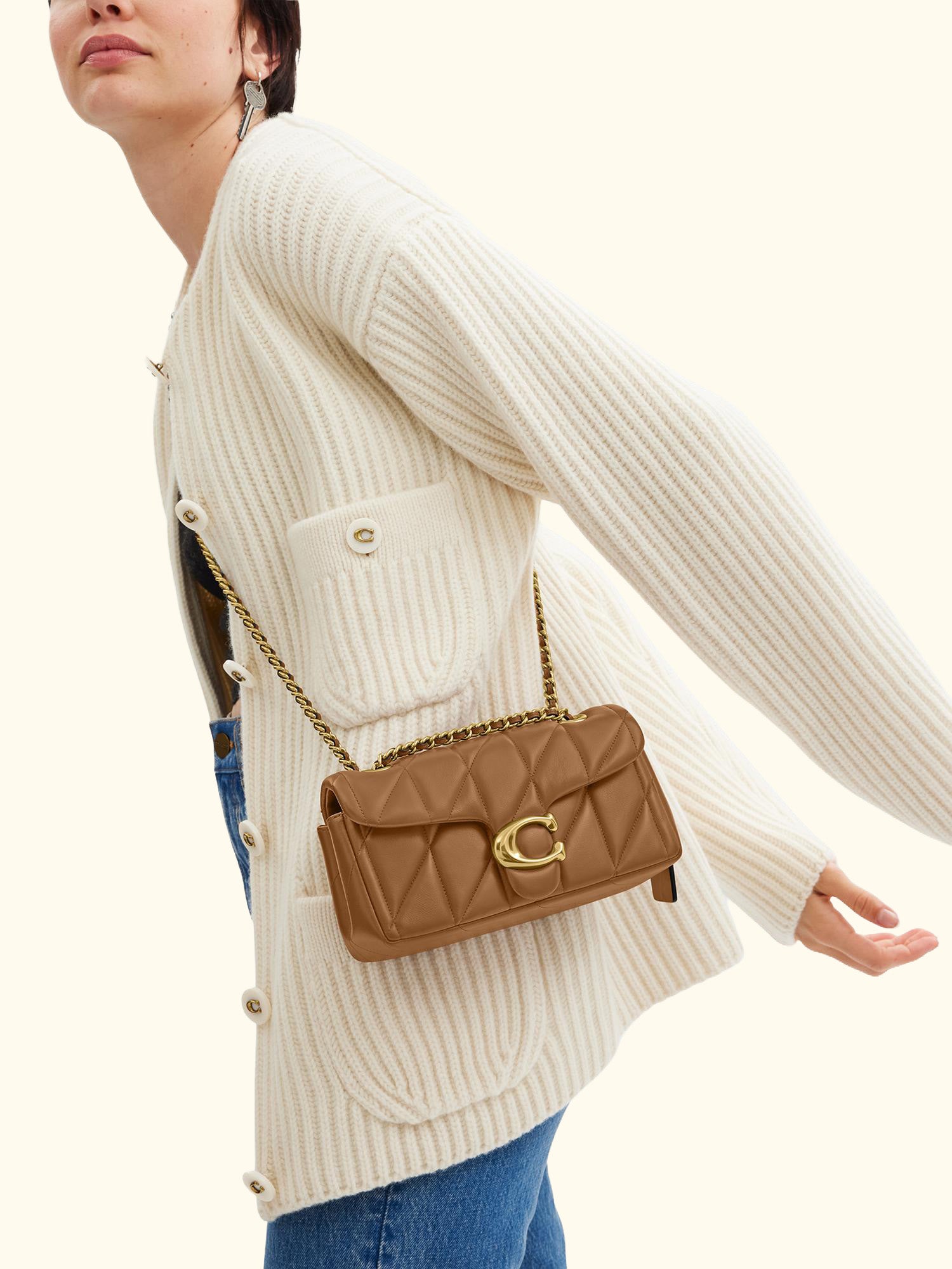 Tabby 20 Quilted Leather Shoulder Bag