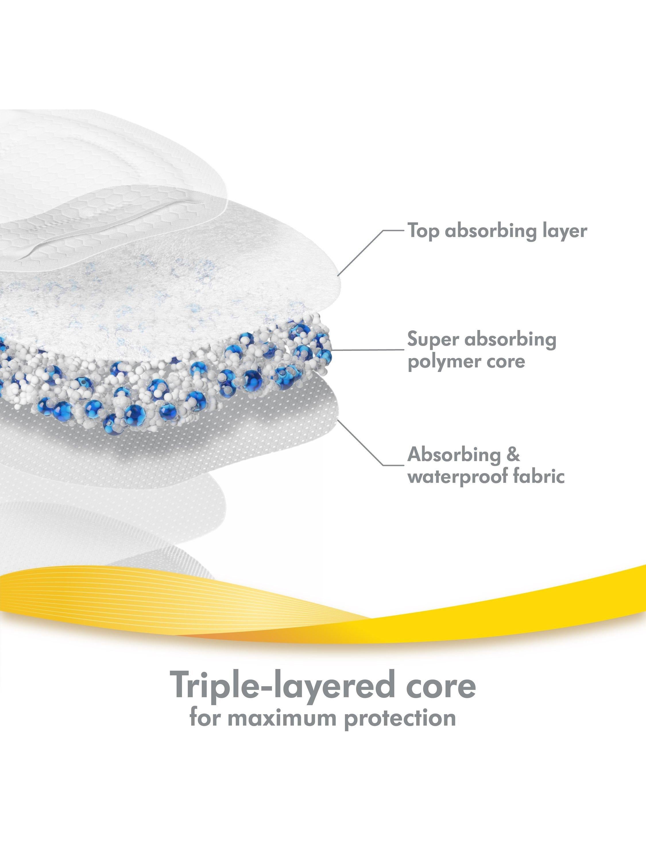Ultra Breathable Nursings Pads, Pack of 50