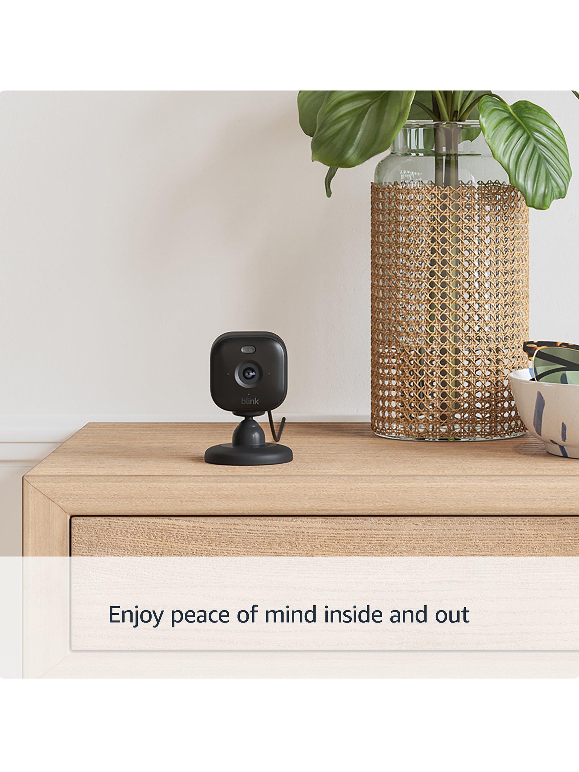 Blink Mini 2 Smart Security HD Camera with Weather-Resistant Power Adaptor, Black