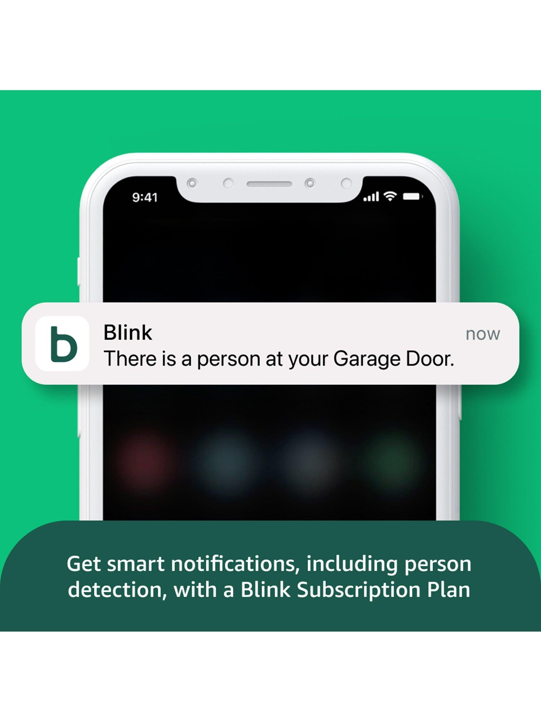 Blink Mini 2 Smart Security HD Camera with Weather-Resistant Power Adaptor, Pack of 2, Black