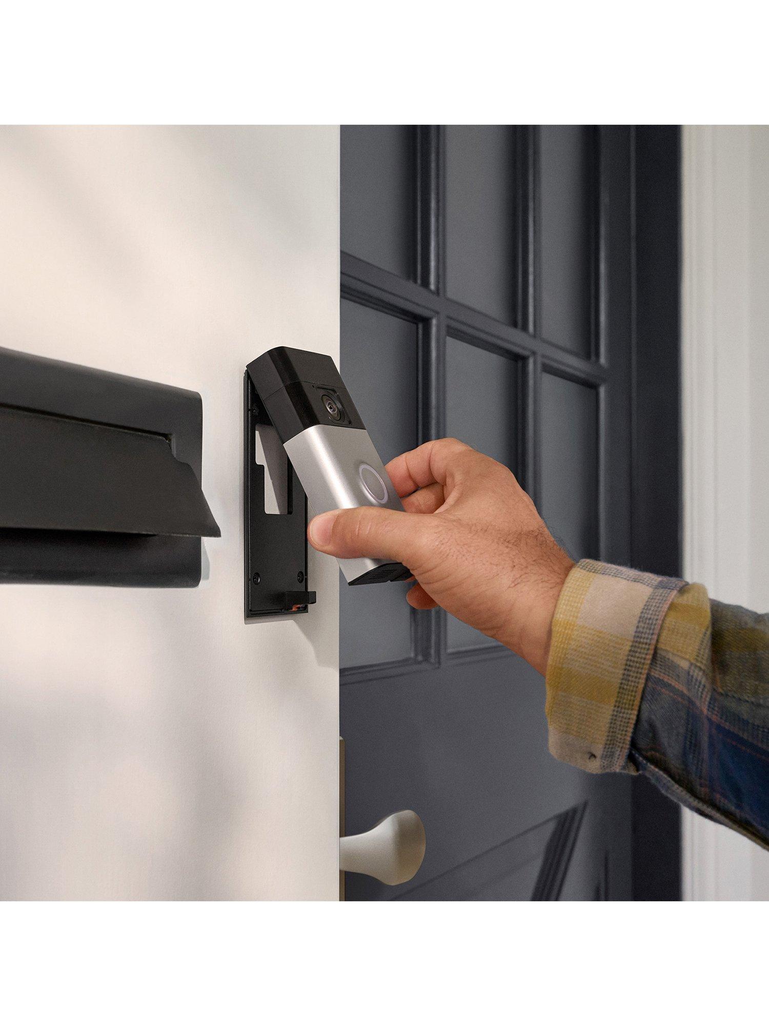 Battery Video Doorbell, Satin Nickel, with Chime (2nd Generation)