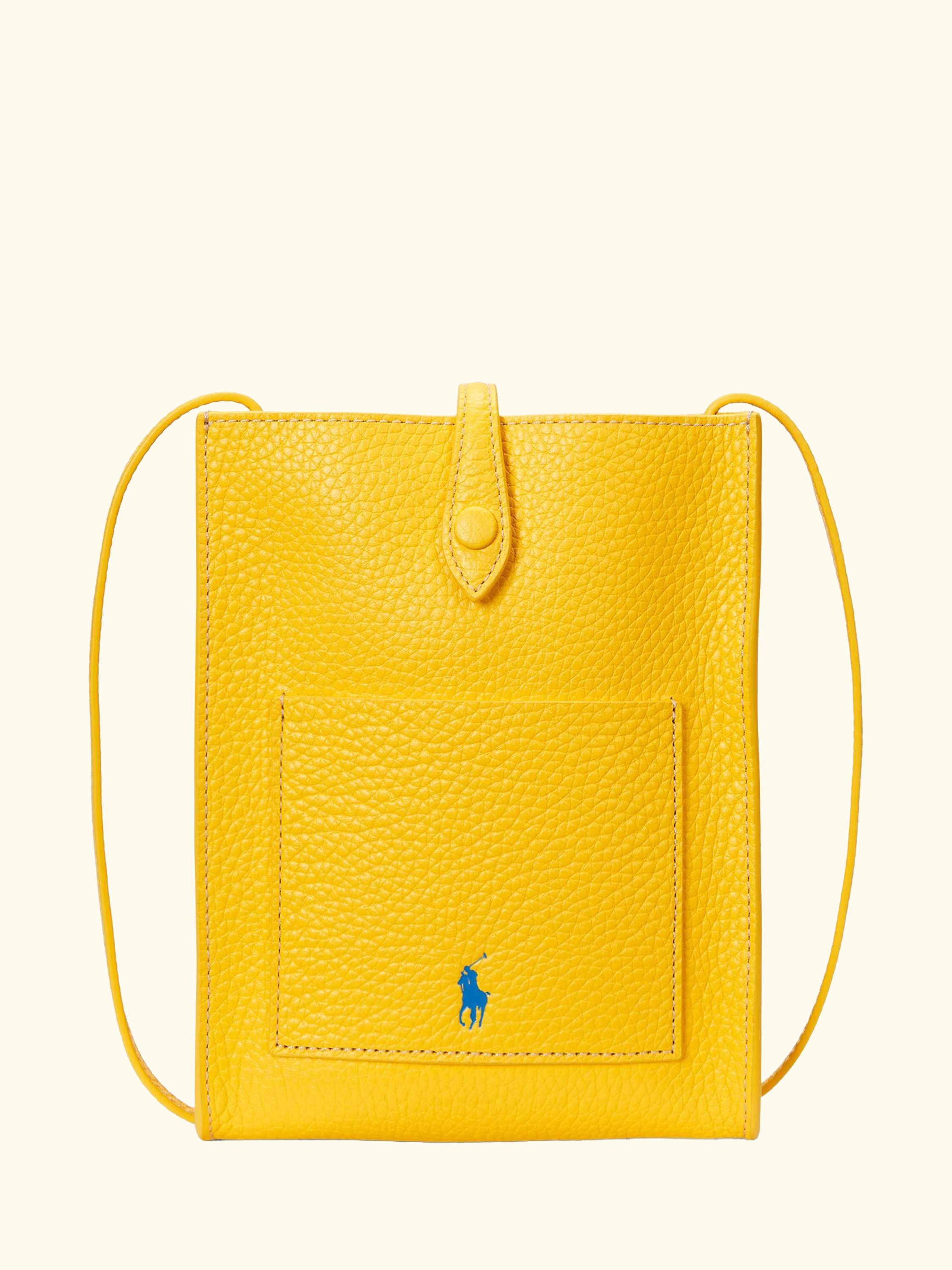 Polo Ralph Lauren Leather Pocket Crossbody Bag