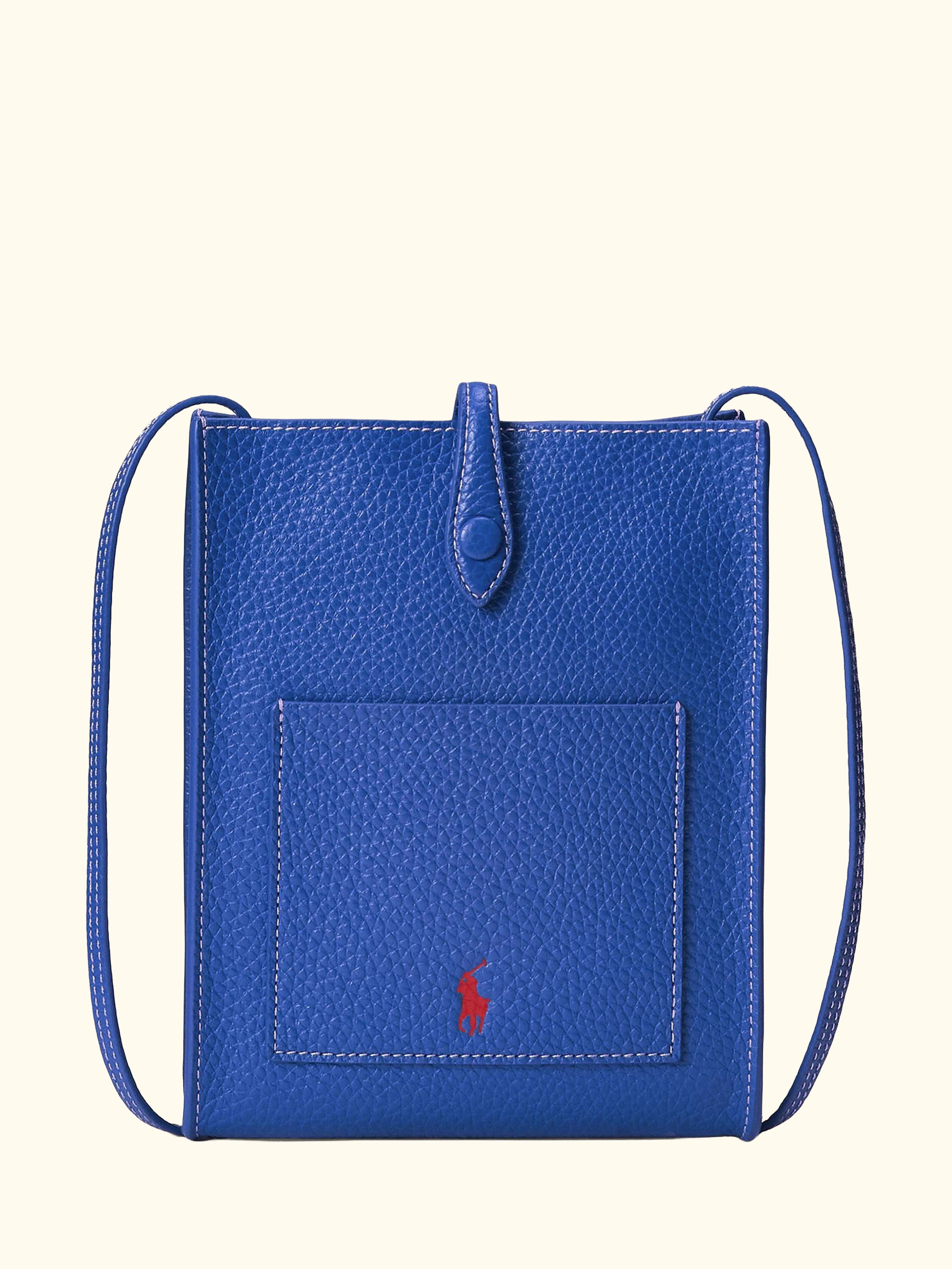 Polo Ralph Lauren Leather Pocket Crossbody Bag
