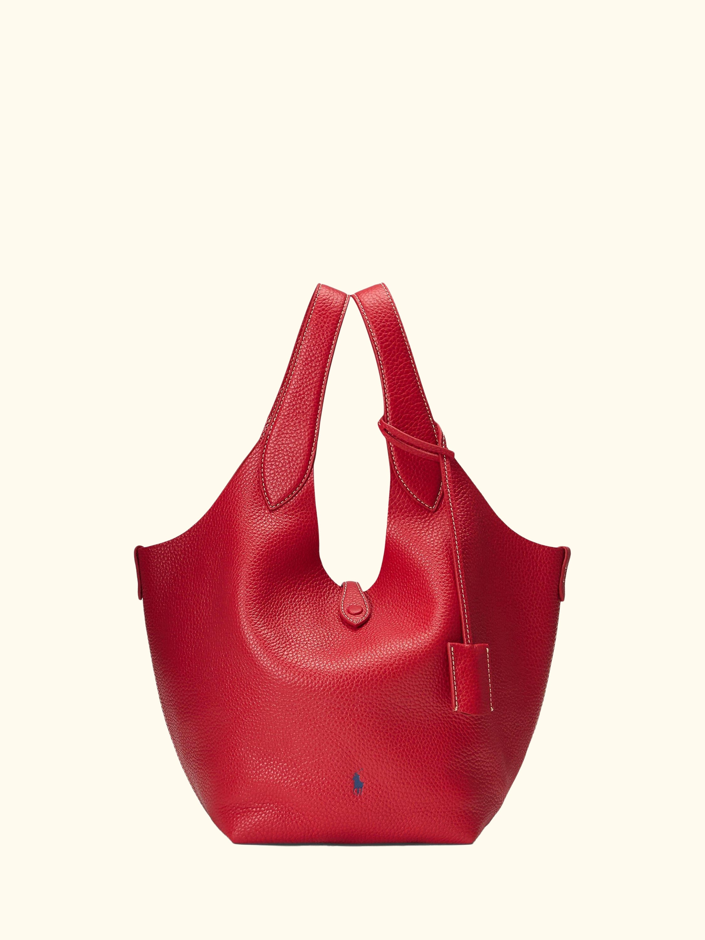 Polo Ralph Lauren Leather Tote Bag