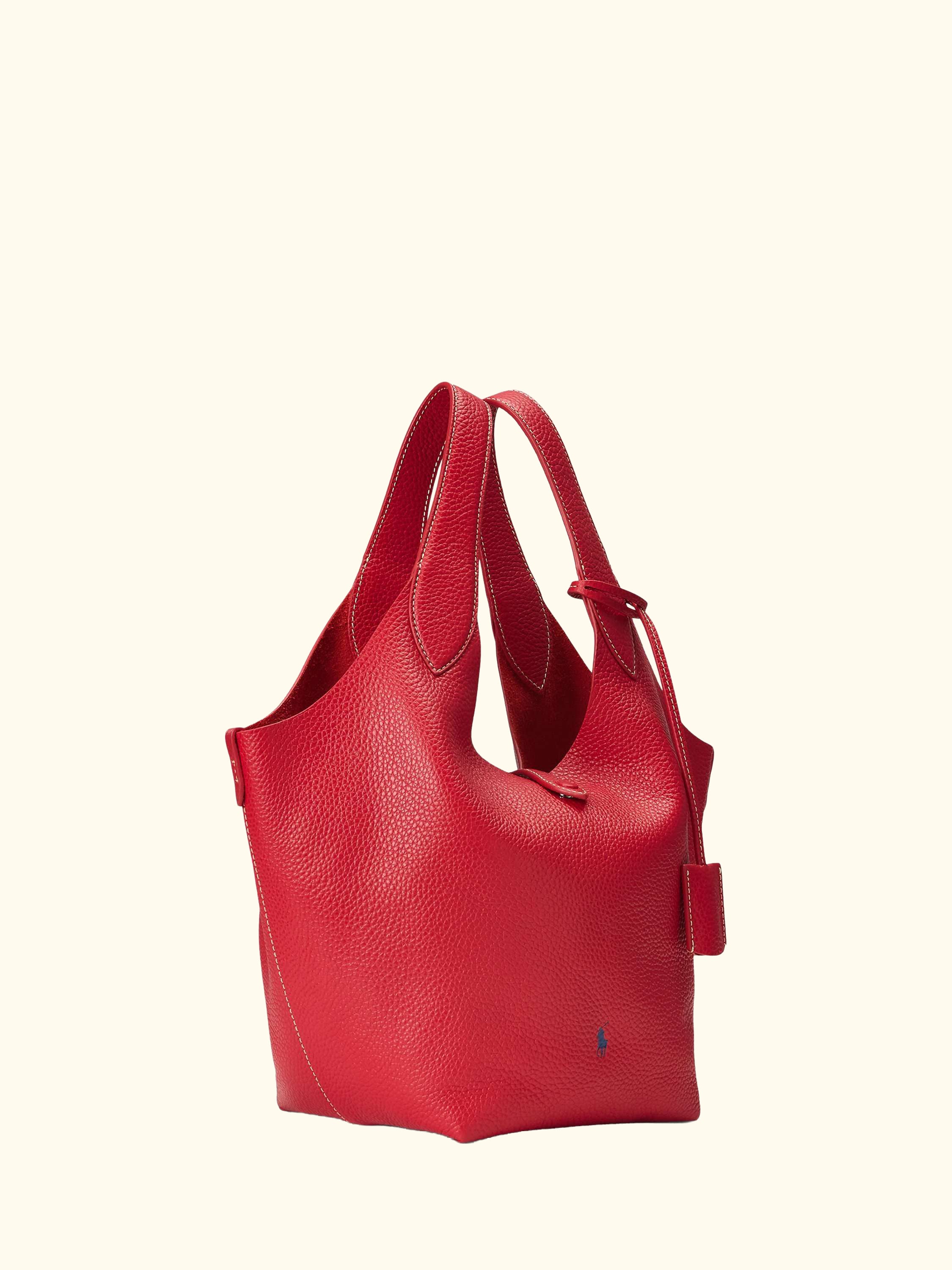 Polo Ralph Lauren Leather Tote Bag