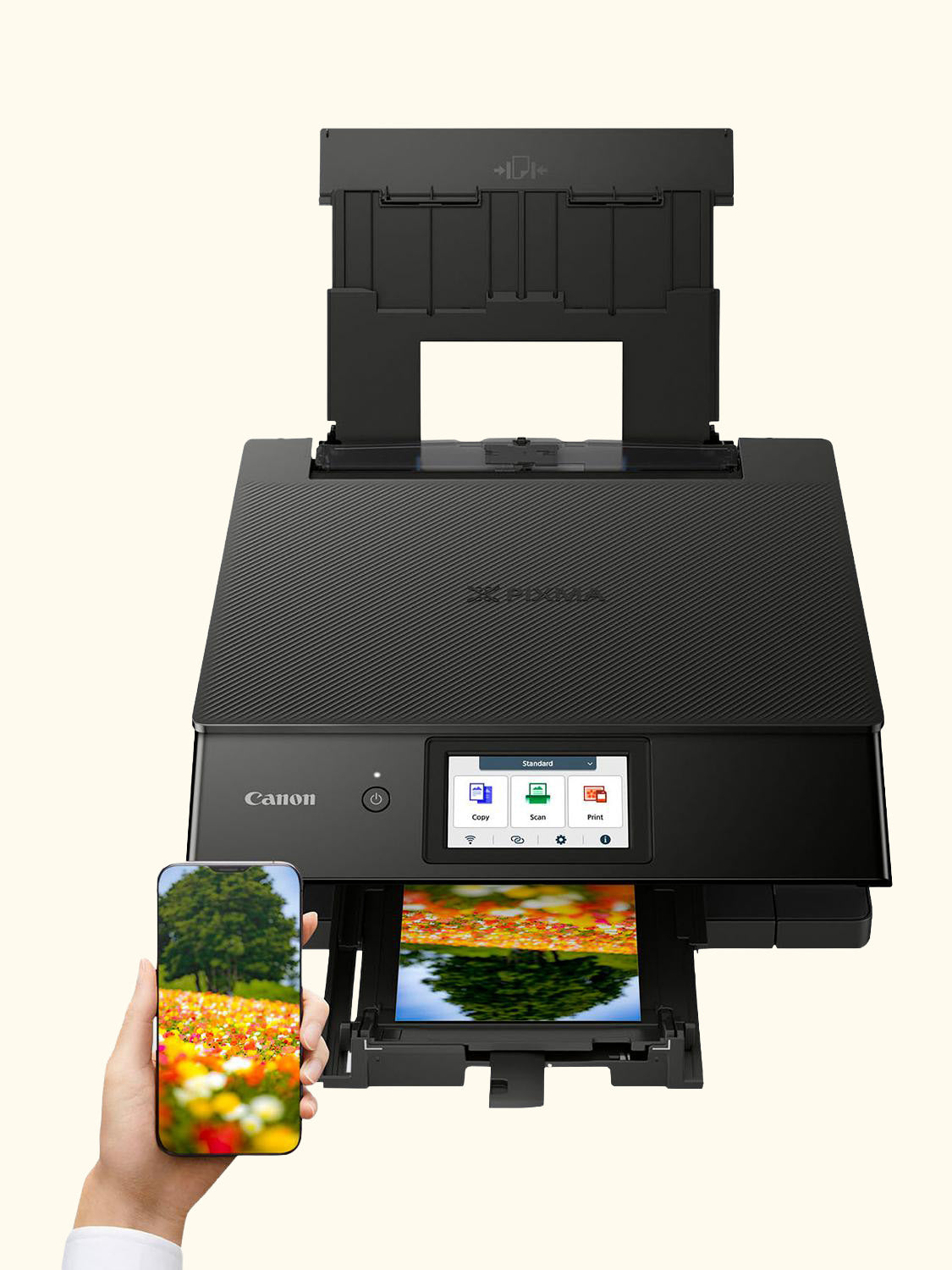 PIXMA TS8750 All-in-One Wireless Wi-Fi Printer, Black