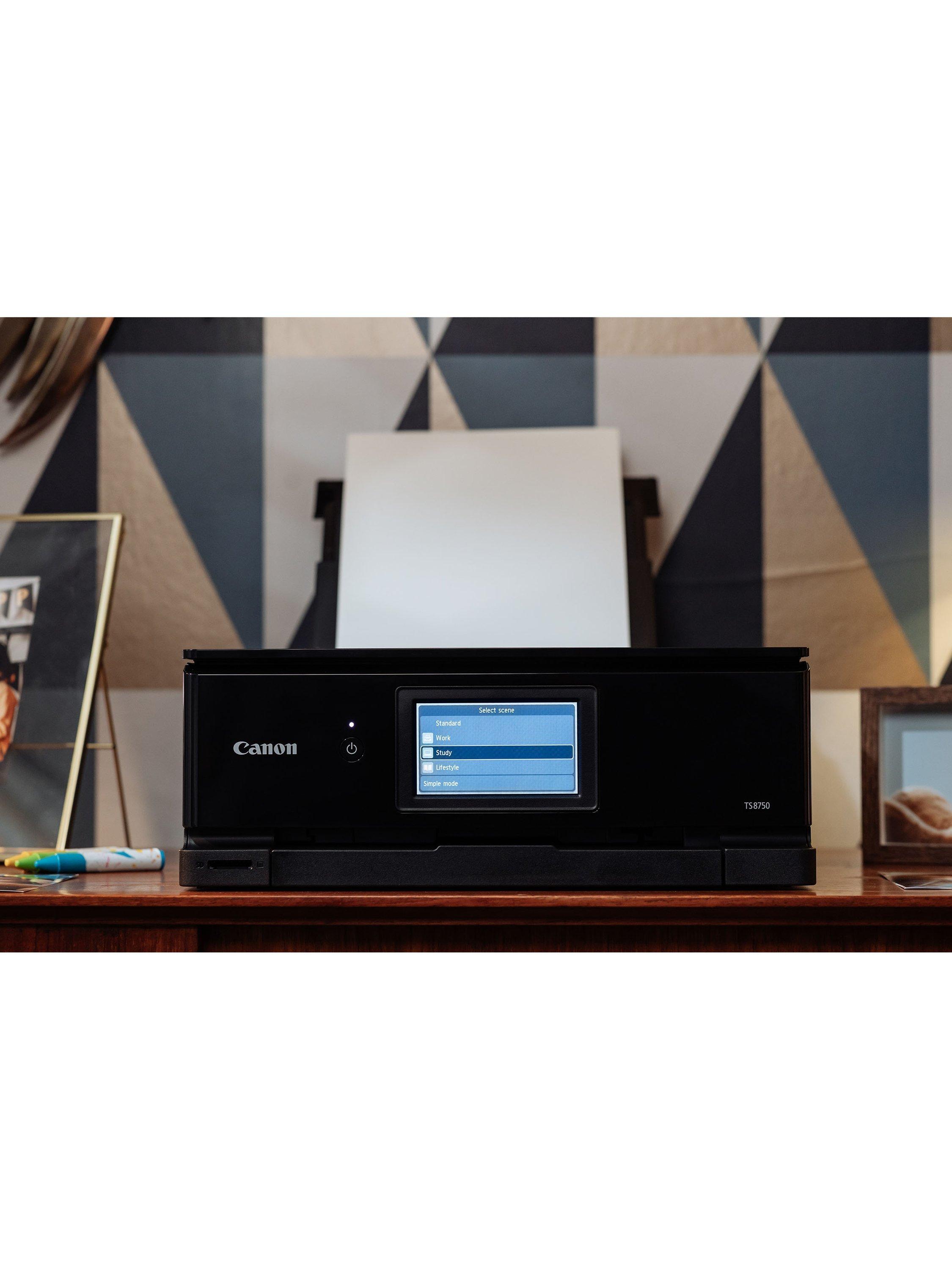 PIXMA TS8750 All-in-One Wireless Wi-Fi Printer, Black