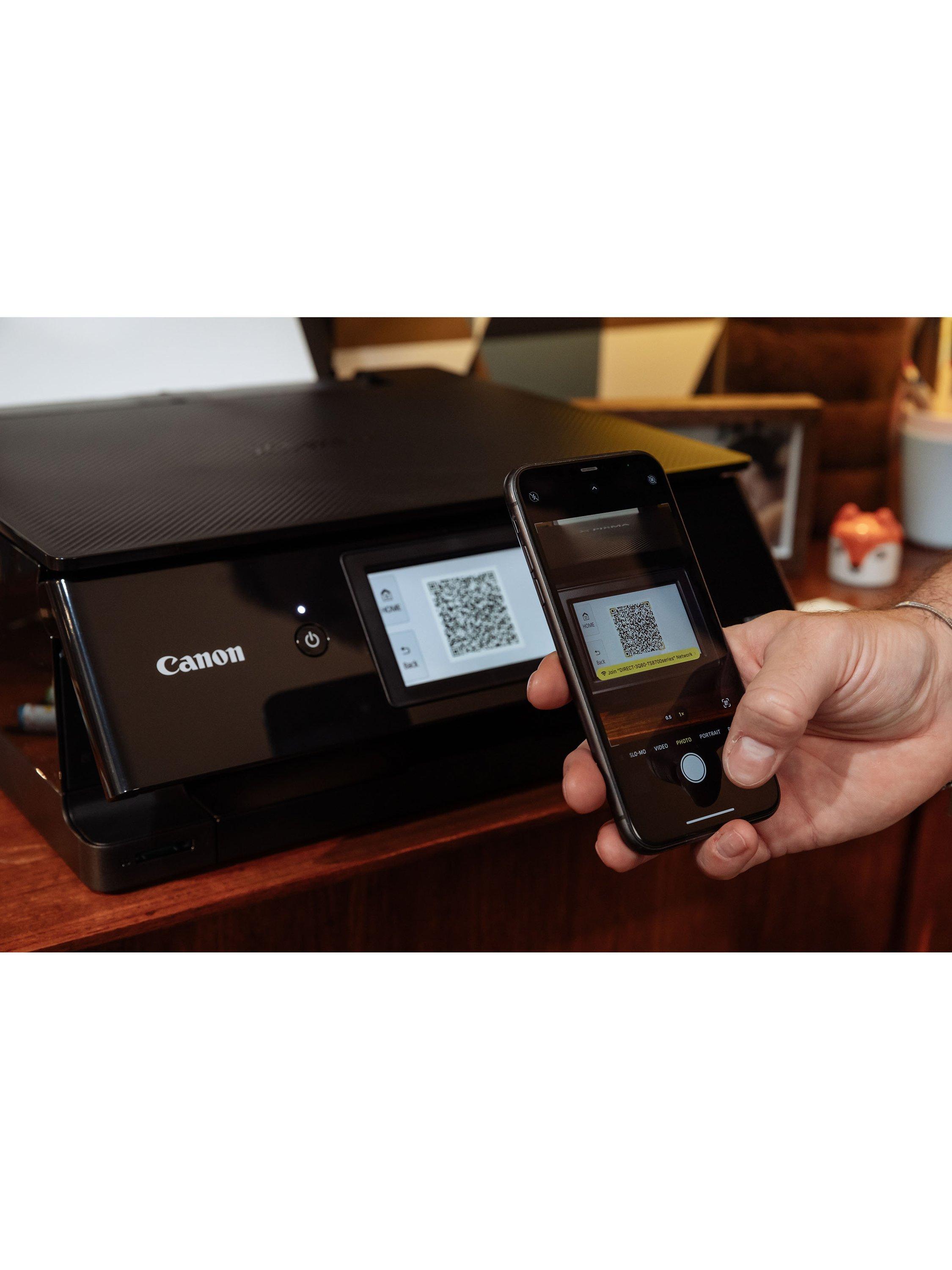 PIXMA TS8750 All-in-One Wireless Wi-Fi Printer, Black