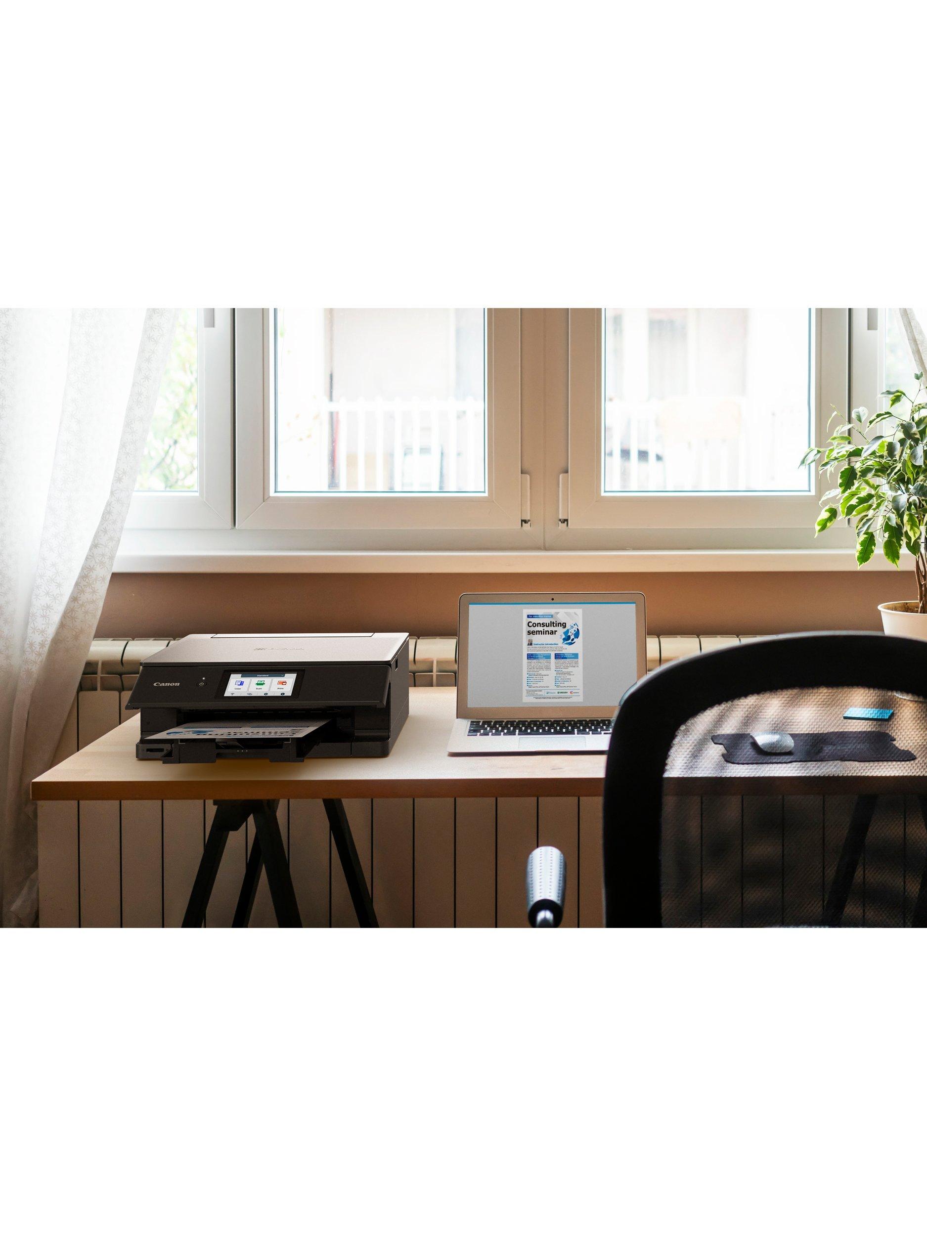 PIXMA TS8750 All-in-One Wireless Wi-Fi Printer, Black