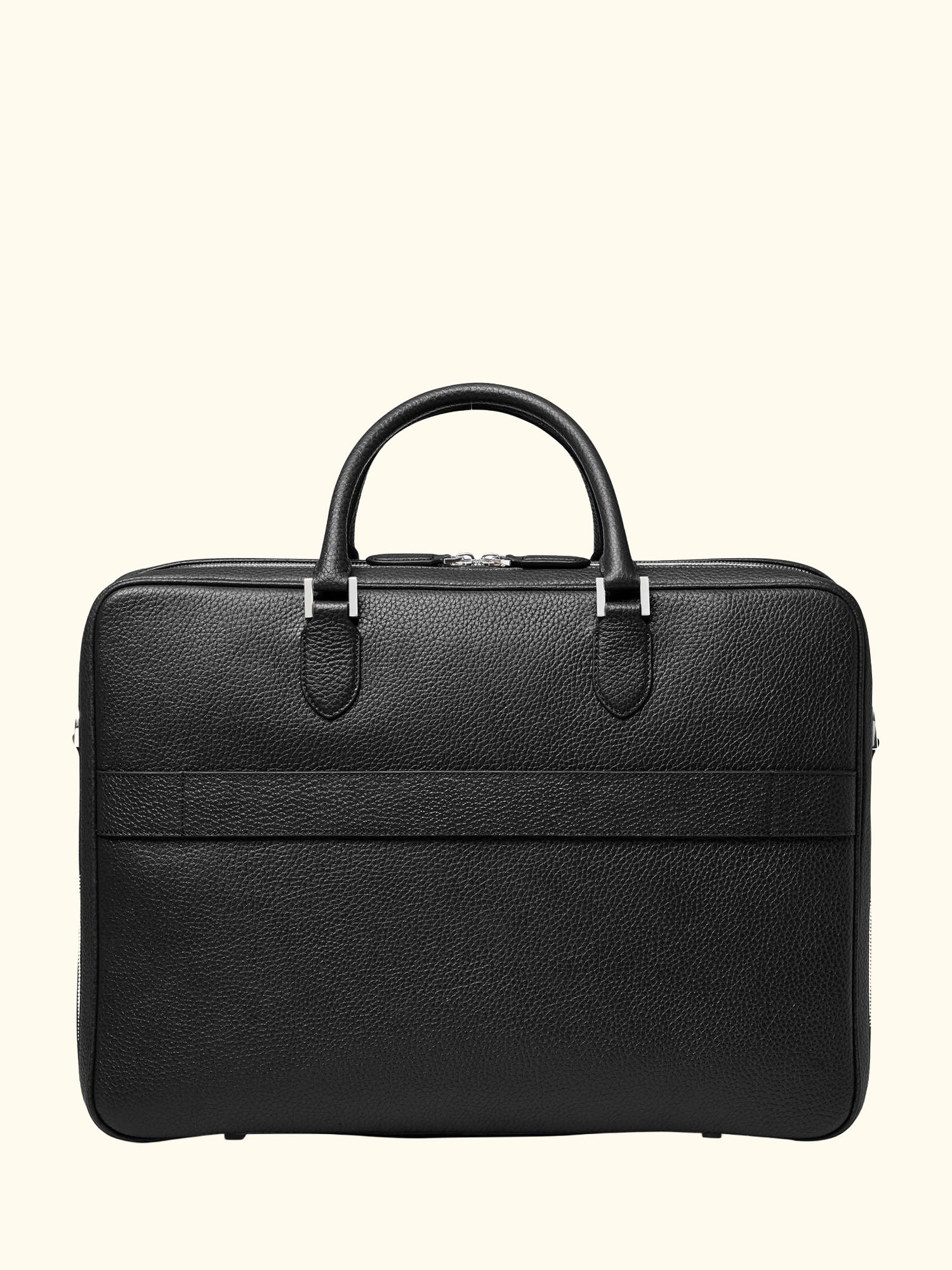 Aspinal of Lonson 48 Hour Mount Street Leather Travel Bag