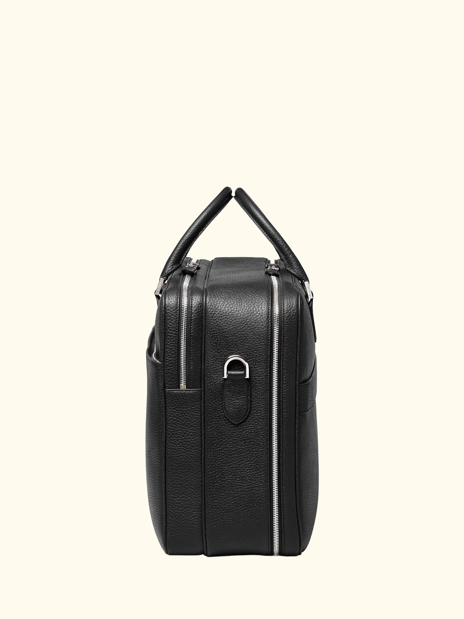 Aspinal of Lonson 48 Hour Mount Street Leather Travel Bag