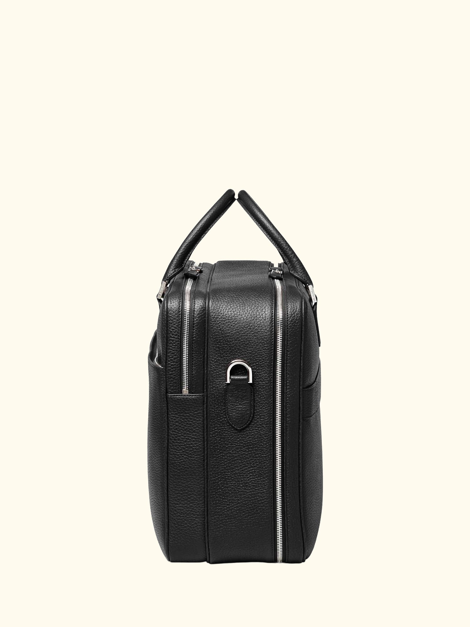 Aspinal of Lonson 48 Hour Mount Street Leather Travel Bag