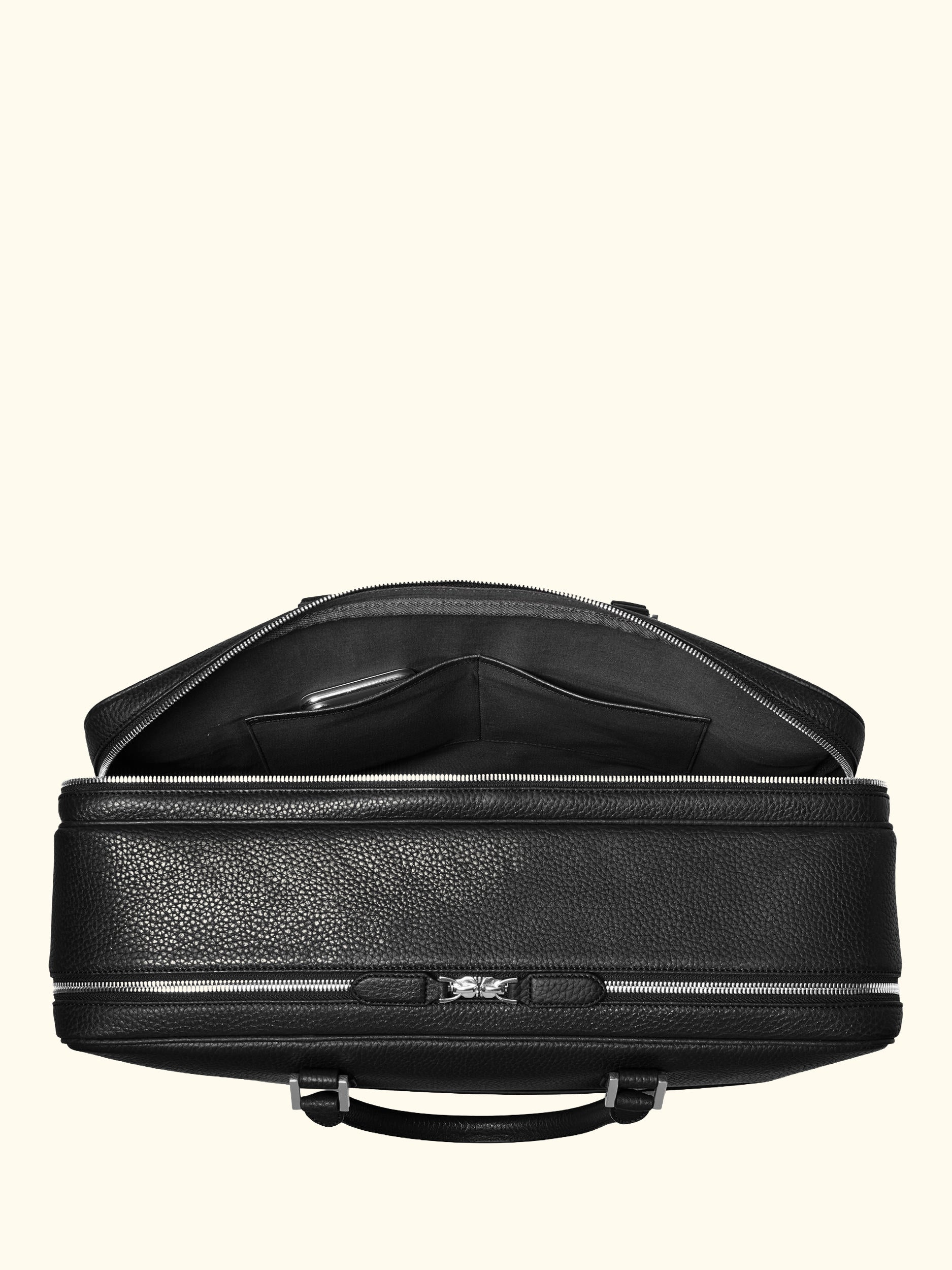 Aspinal of Lonson 48 Hour Mount Street Leather Travel Bag
