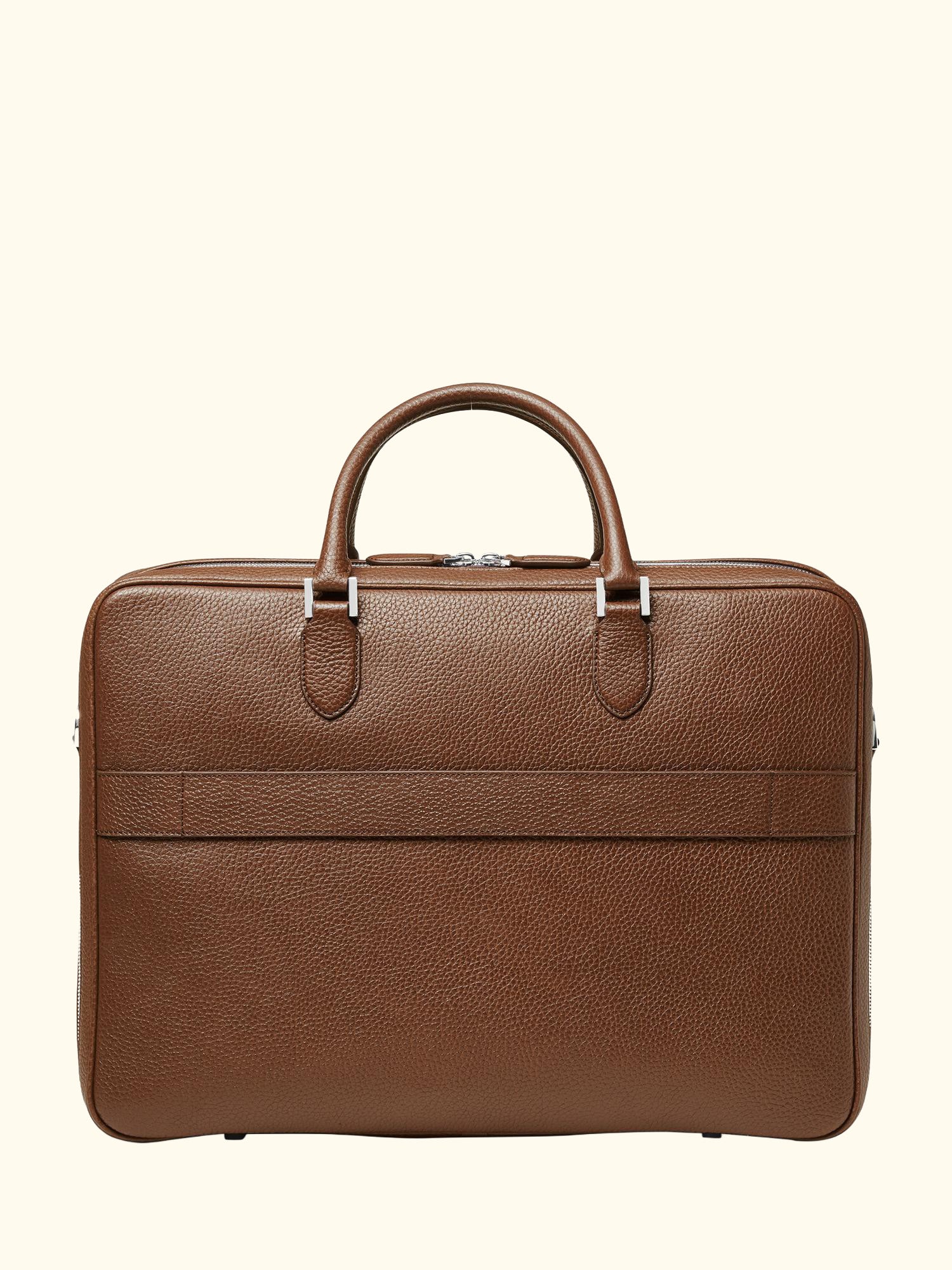 Aspinal of Lonson 48 Hour Mount Street Leather Travel Bag