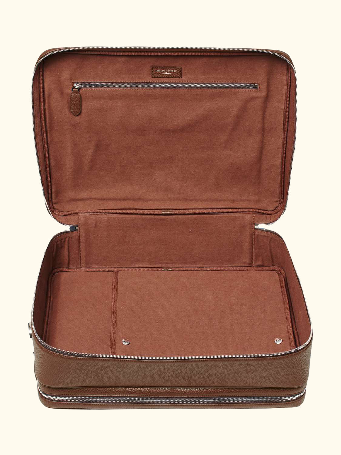Aspinal of Lonson 48 Hour Mount Street Leather Travel Bag
