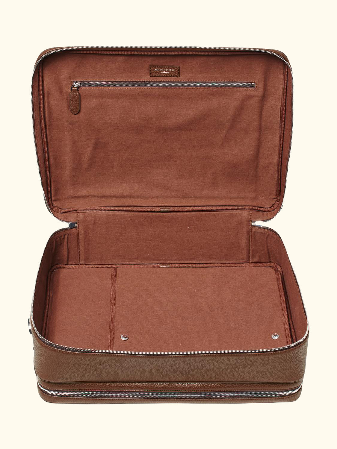 Aspinal of Lonson 48 Hour Mount Street Leather Travel Bag