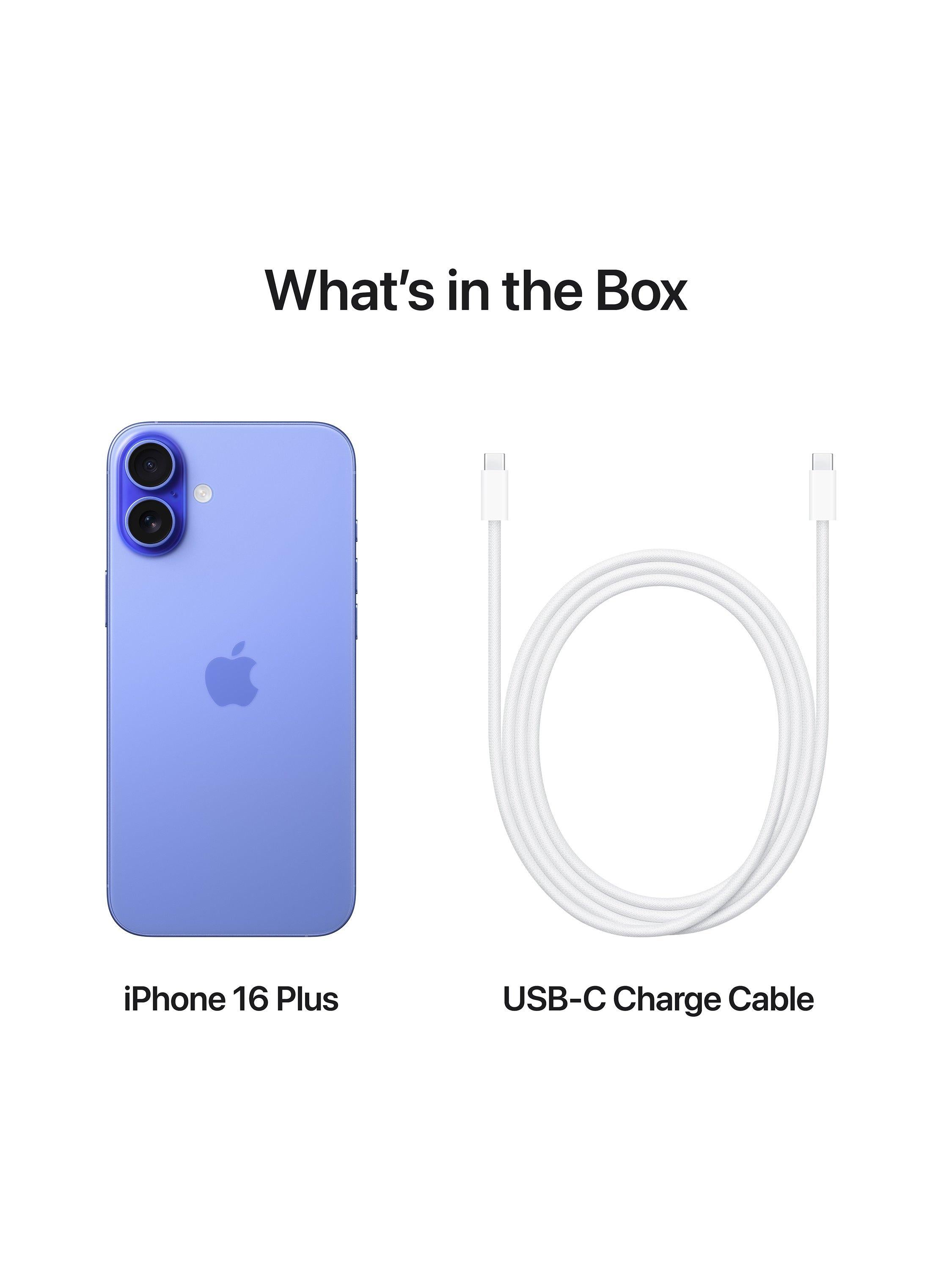 iPhone 16 Plus, iOS, 6.7", 5G, SIM Free, 128GB
