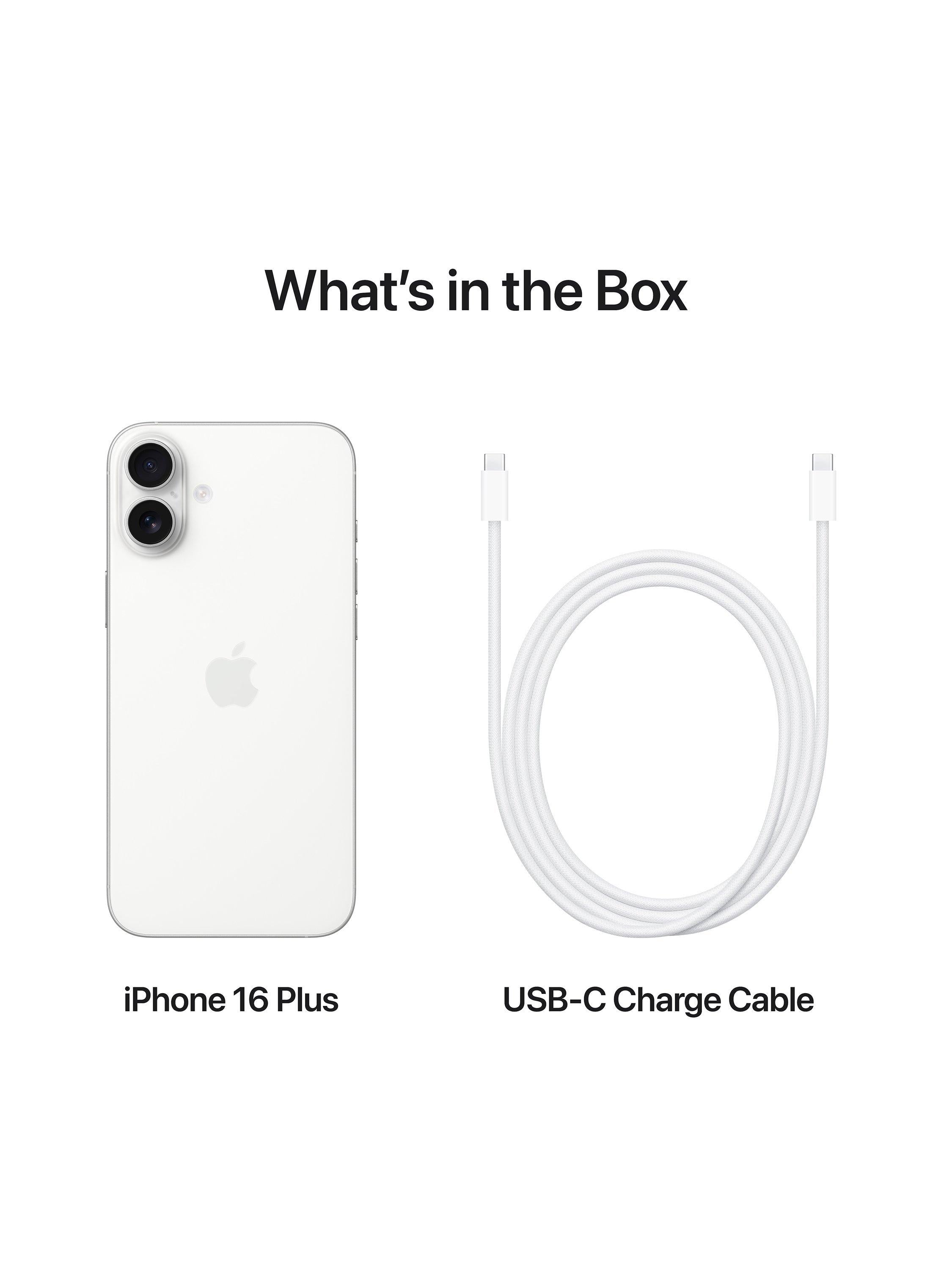 iPhone 16 Plus, iOS, 6.7", 5G, SIM Free, 128GB