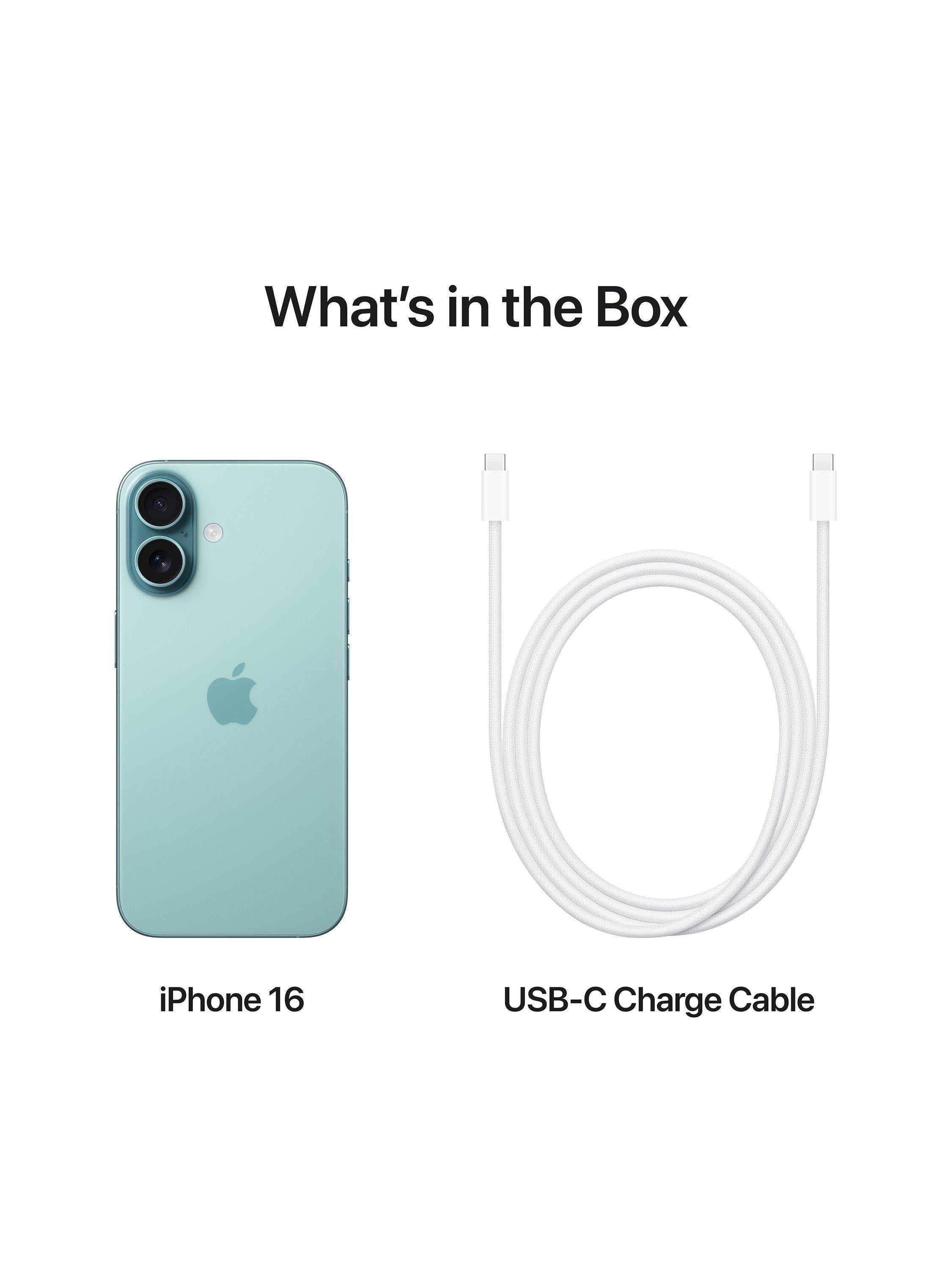 iPhone 16, iOS, 6.1", 5G, SIM Free, 128GB